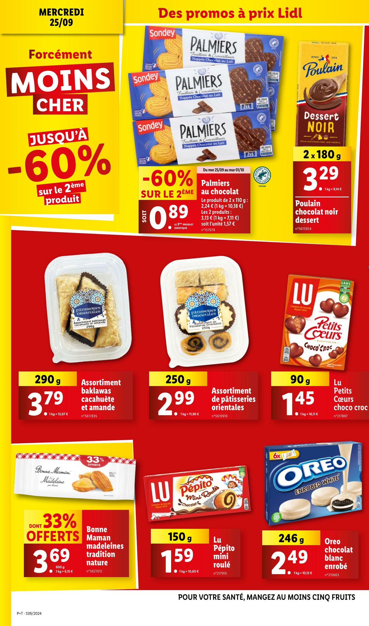 Catalogue Lidl 25.09.2024 - 01.10.2024