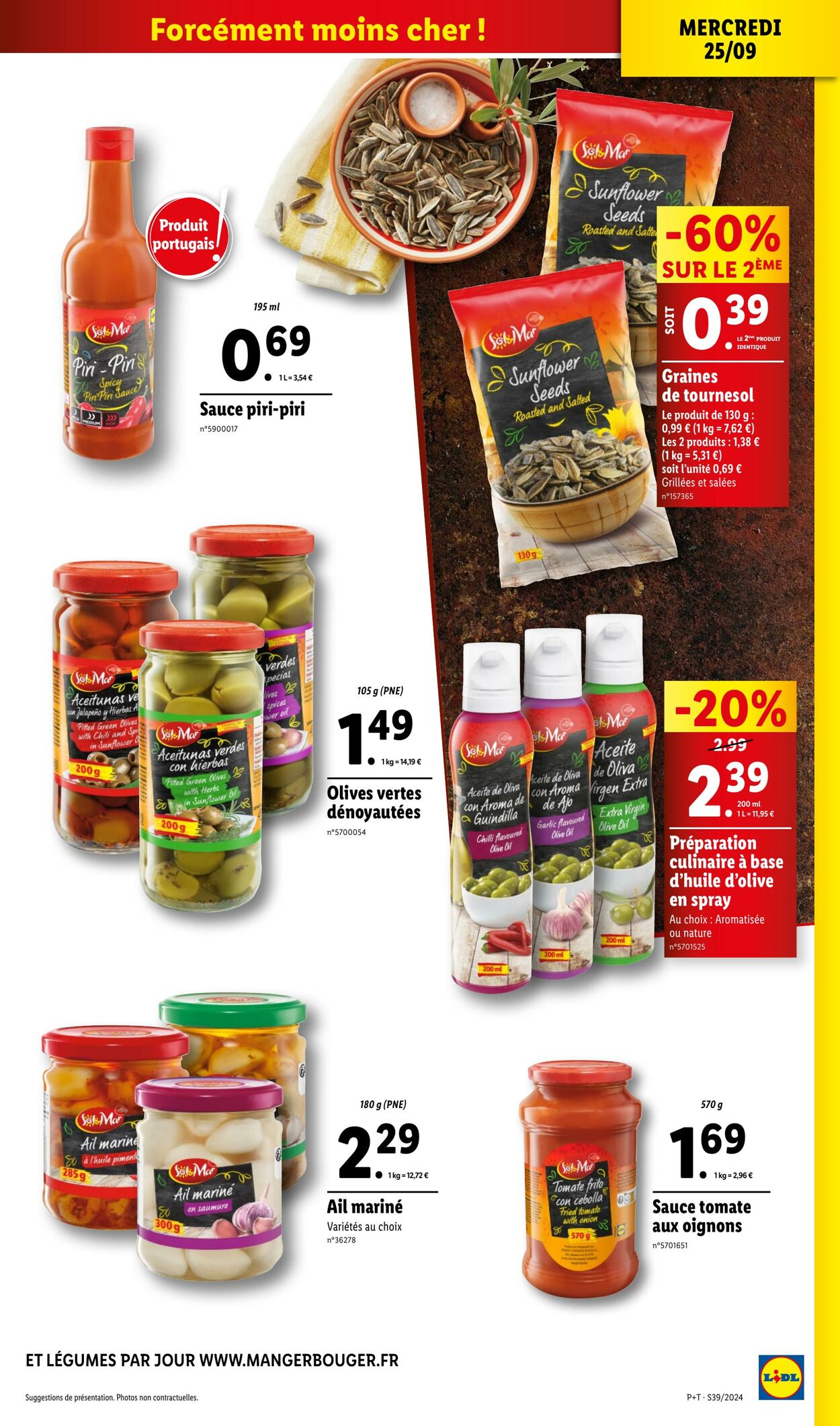 Catalogue Lidl 25.09.2024 - 01.10.2024