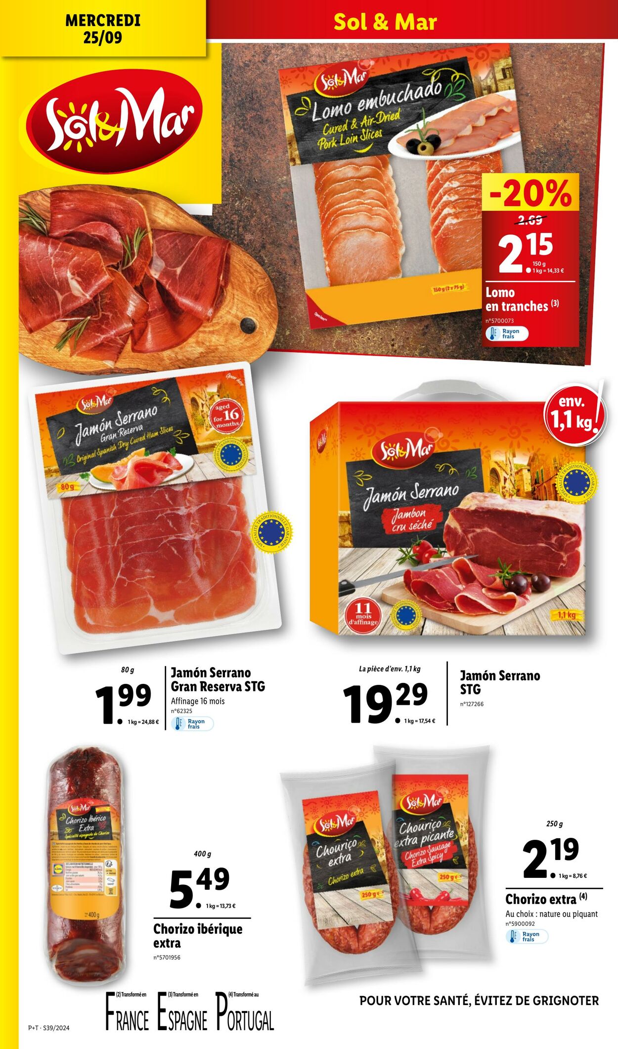 Catalogue Lidl 25.09.2024 - 01.10.2024