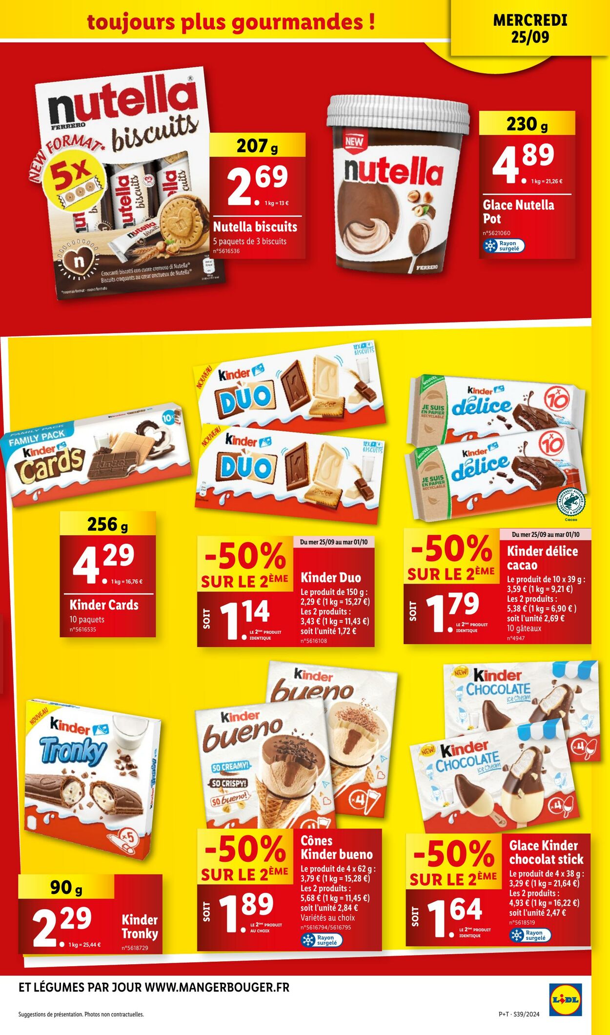 Catalogue Lidl 25.09.2024 - 01.10.2024