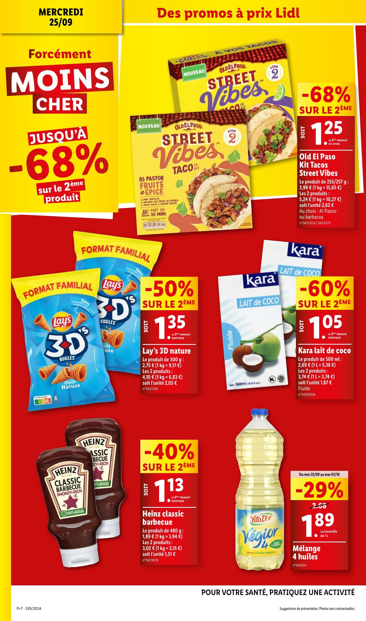 Catalogue Lidl 25.09.2024 - 01.10.2024