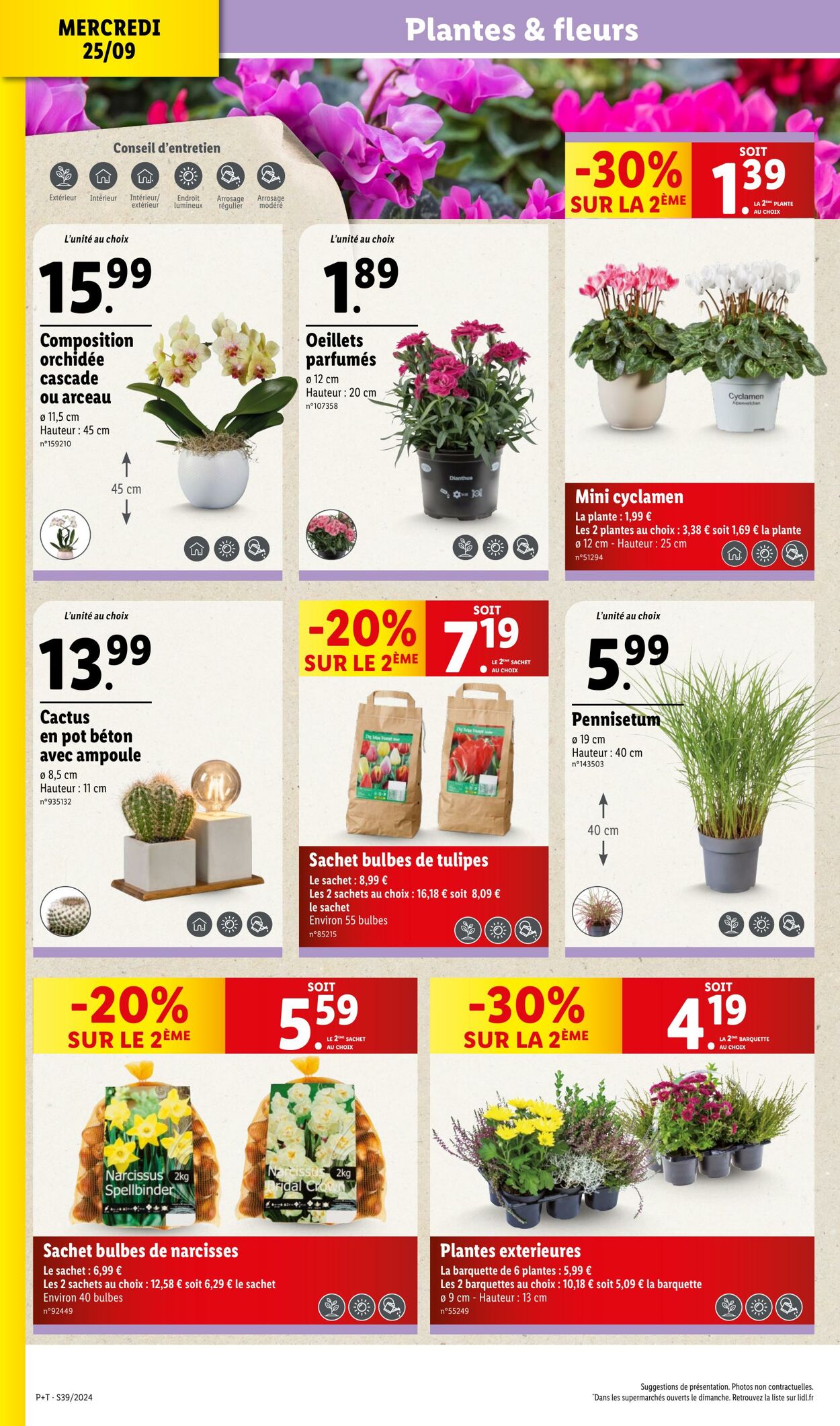 Catalogue Lidl 25.09.2024 - 01.10.2024