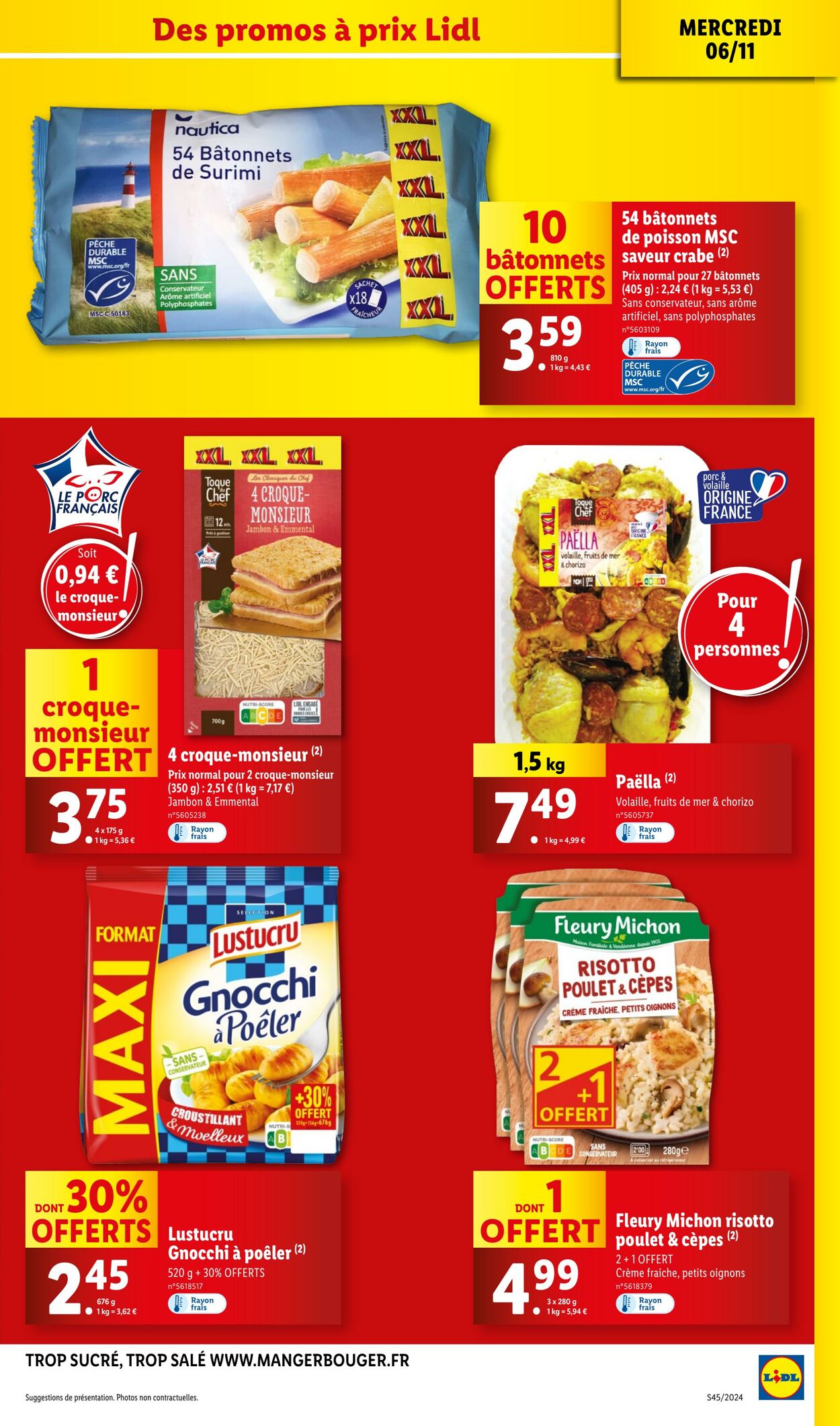 Catalogue Lidl 06.11.2024 - 12.11.2024