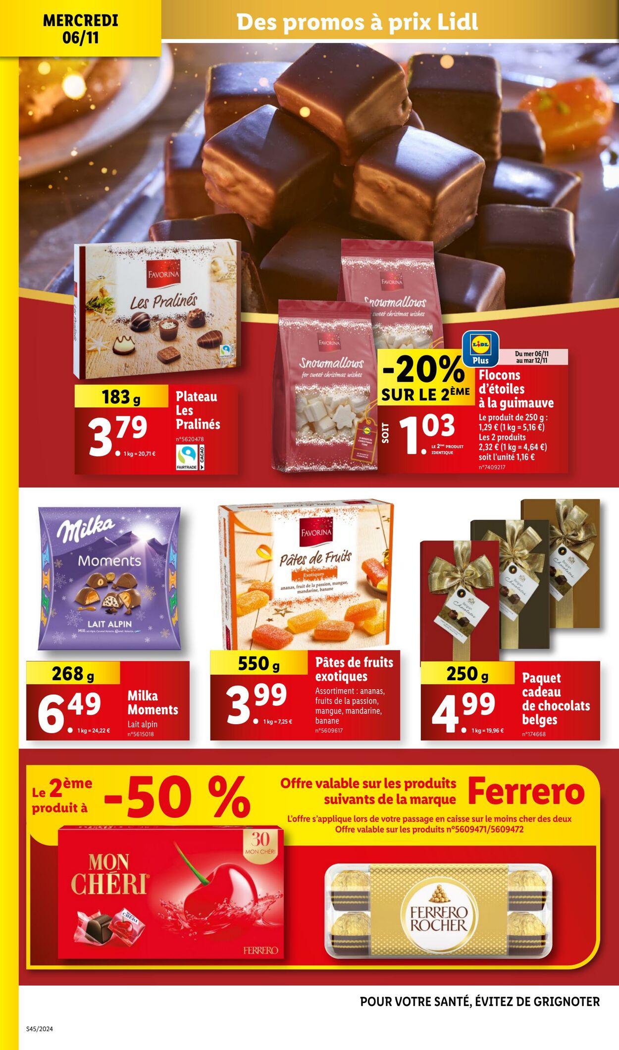 Catalogue Lidl 06.11.2024 - 12.11.2024