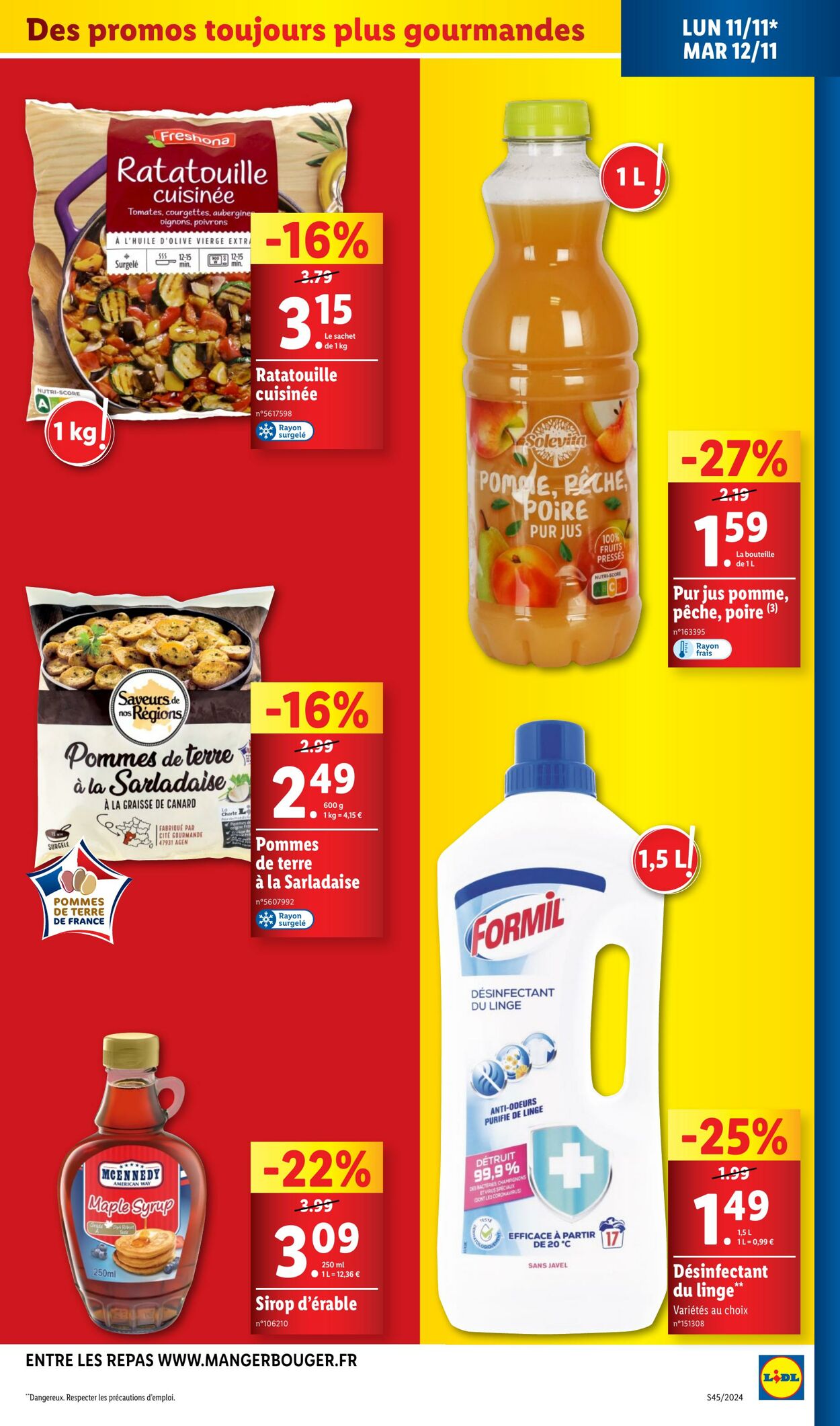 Catalogue Lidl 06.11.2024 - 12.11.2024