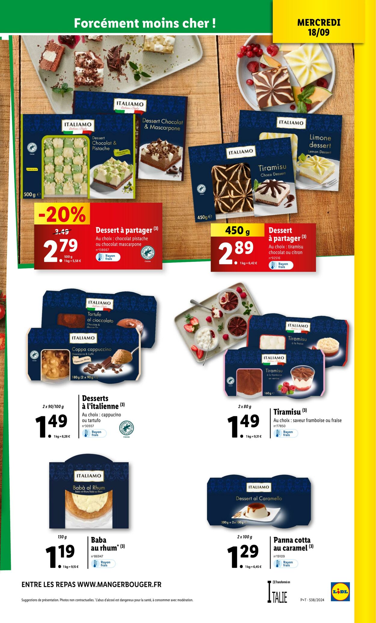 Catalogue Lidl 18.09.2024 - 24.09.2024