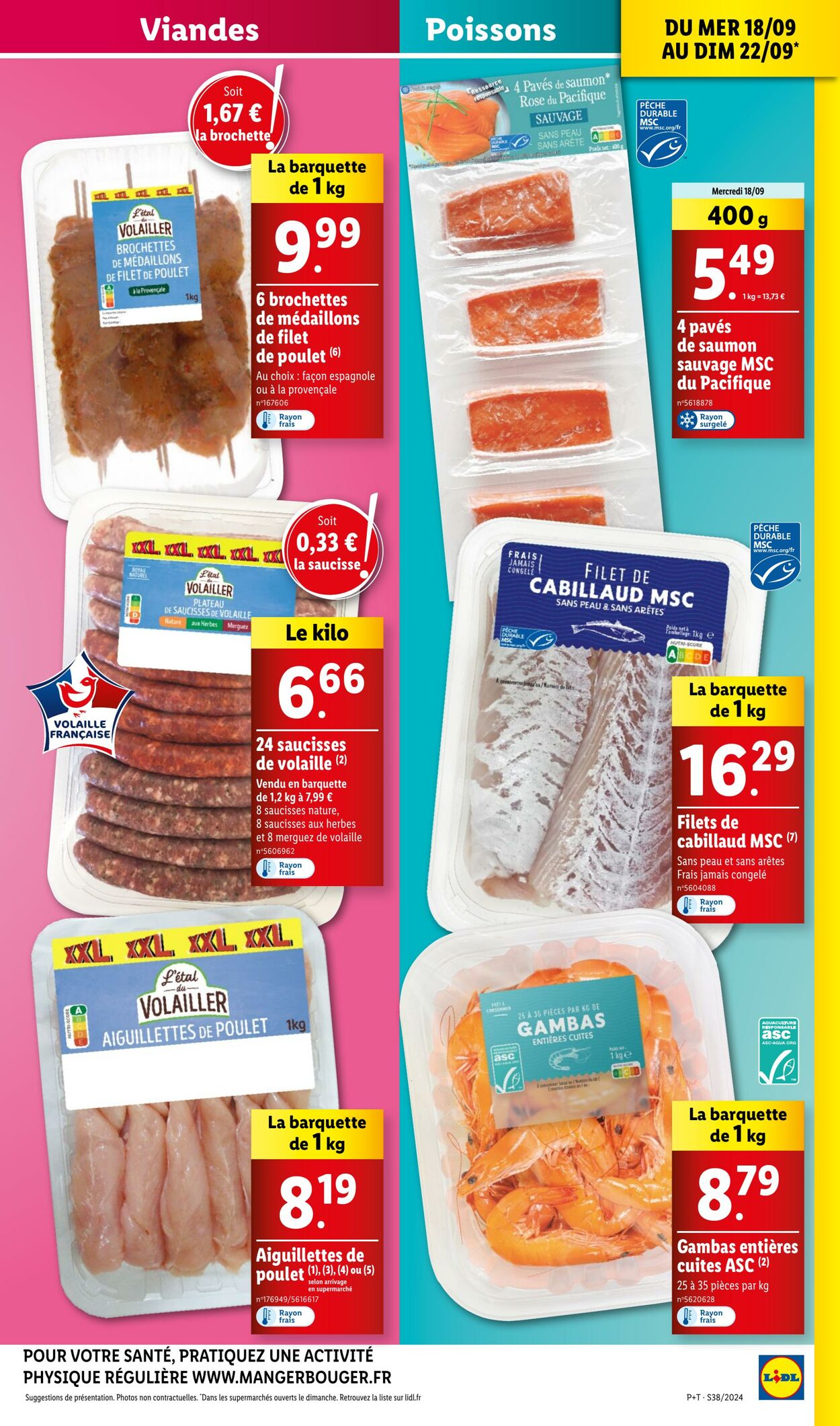 Catalogue Lidl 18.09.2024 - 24.09.2024