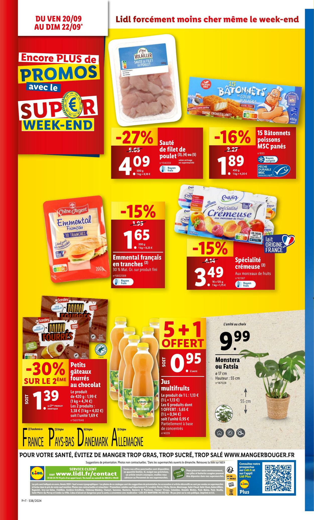 Catalogue Lidl 18.09.2024 - 24.09.2024