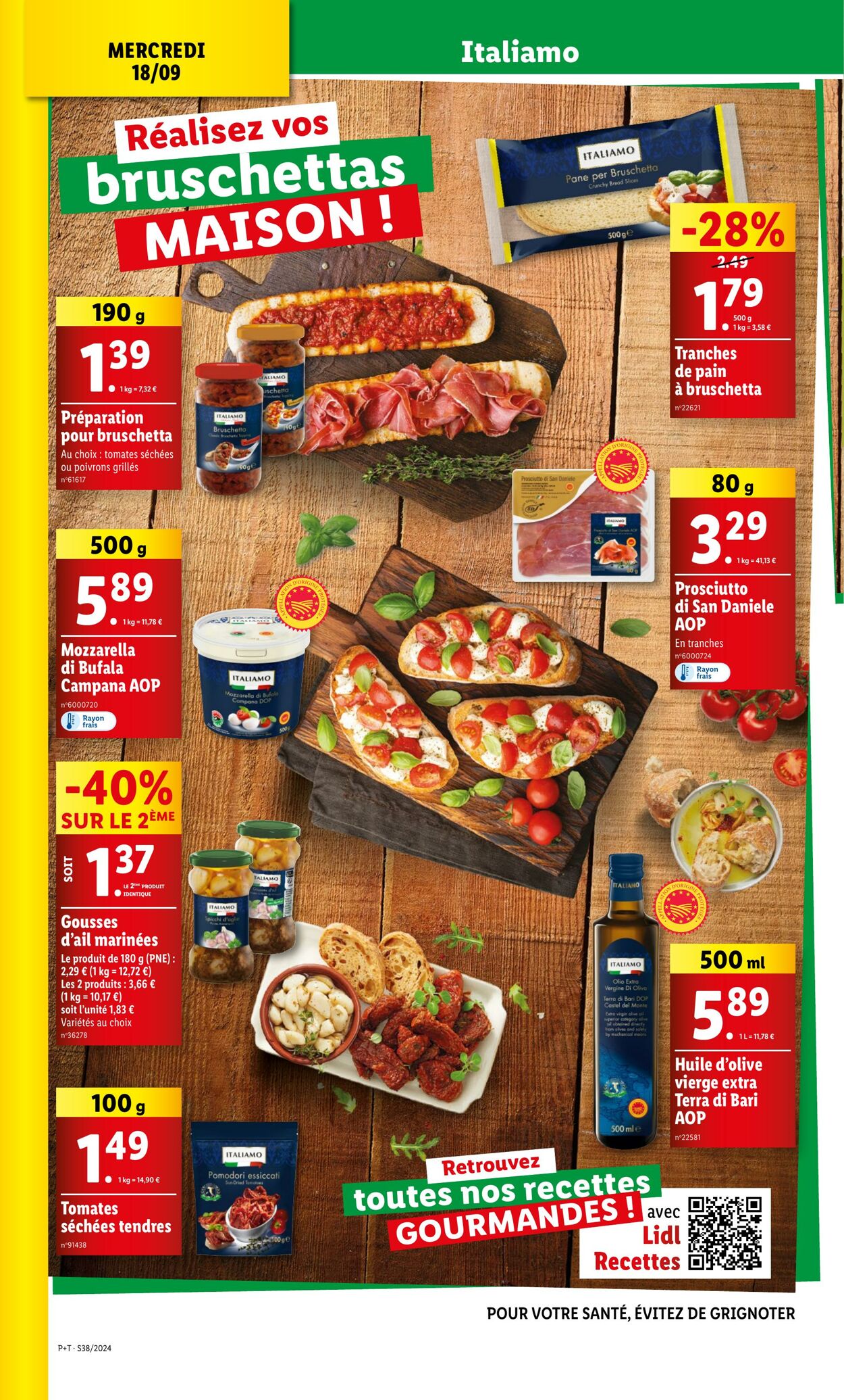 Catalogue Lidl 18.09.2024 - 24.09.2024