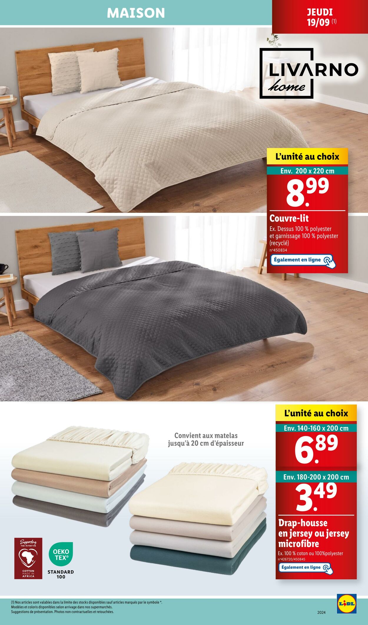 Catalogue Lidl 18.09.2024 - 24.09.2024