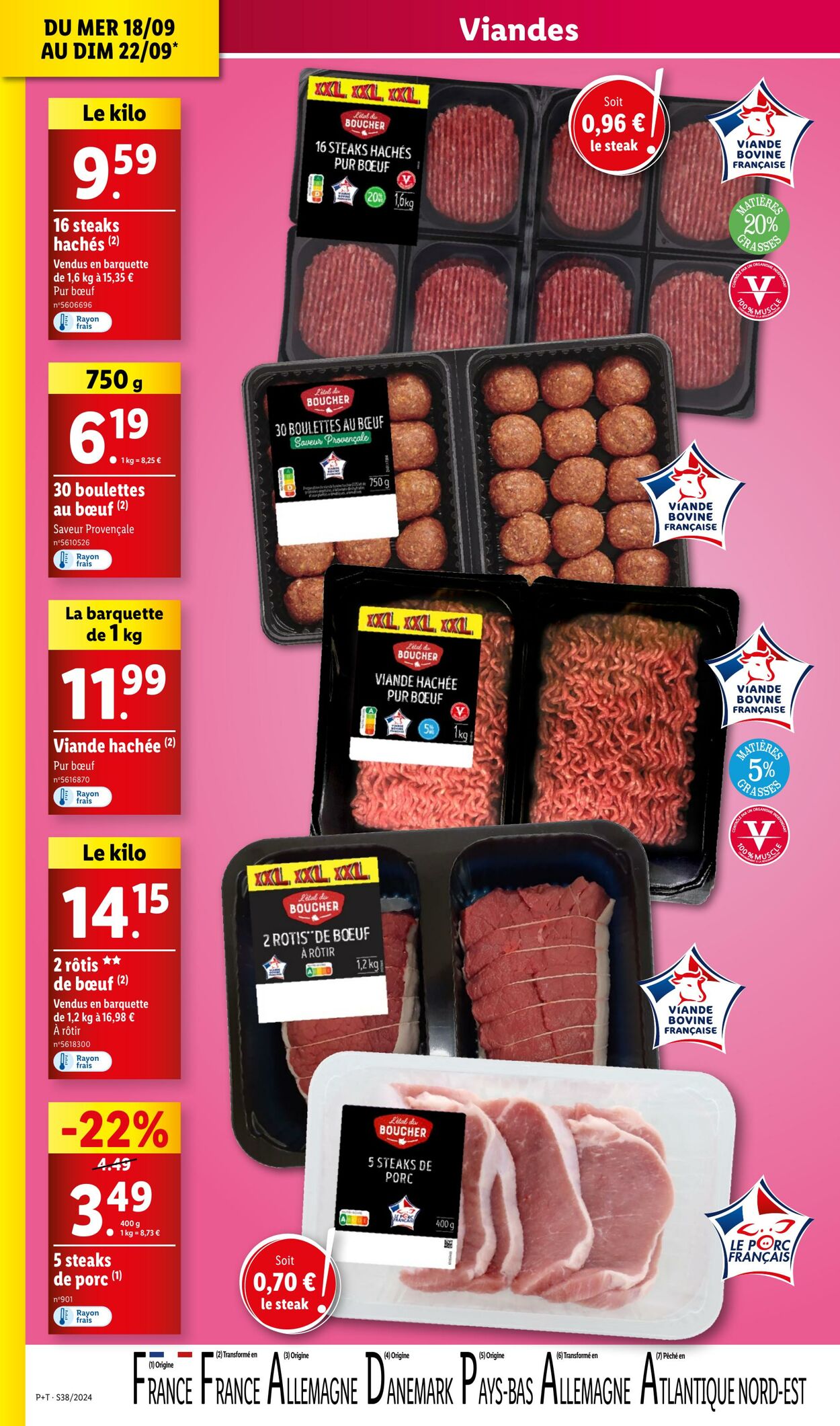 Catalogue Lidl 18.09.2024 - 24.09.2024