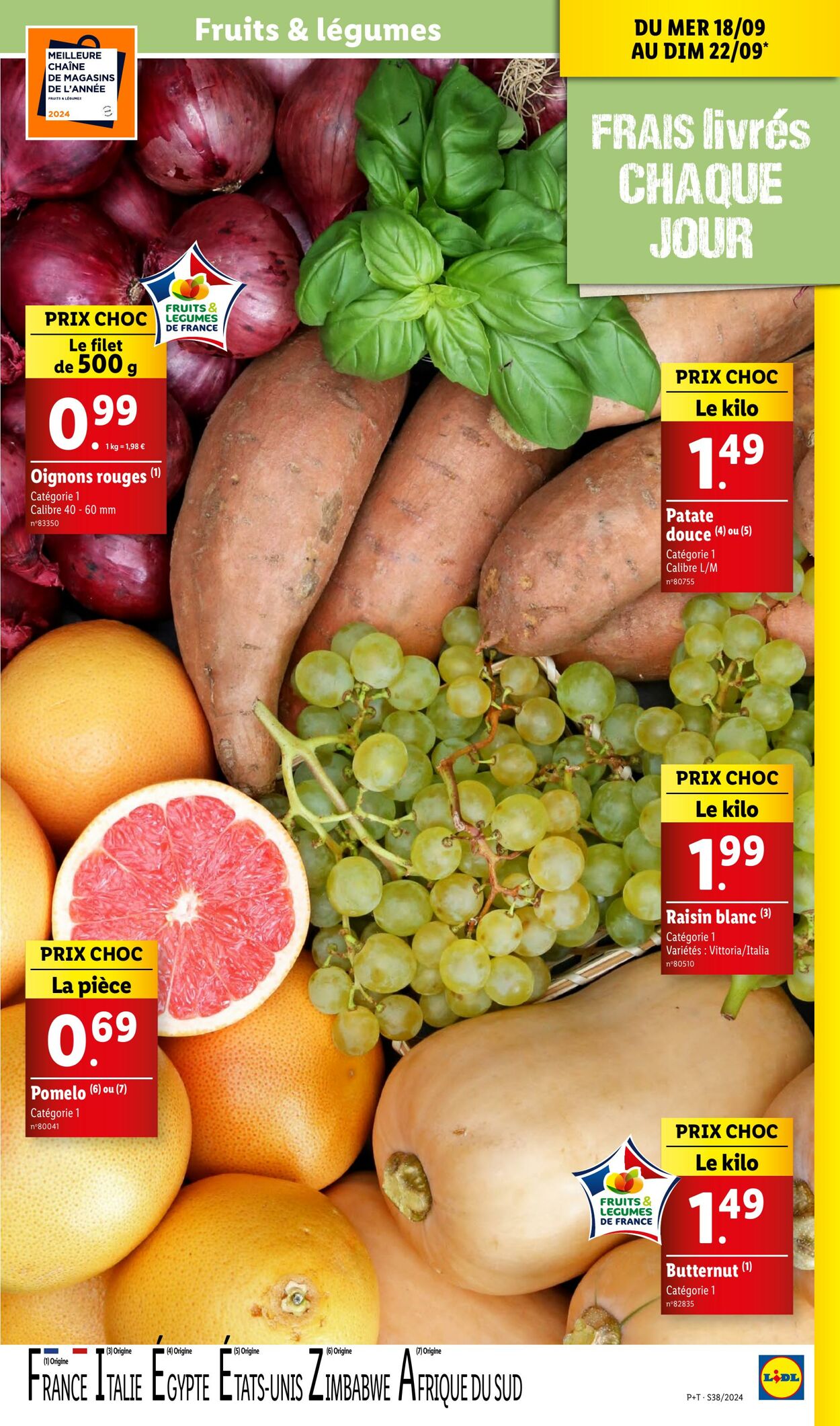 Catalogue Lidl 18.09.2024 - 24.09.2024