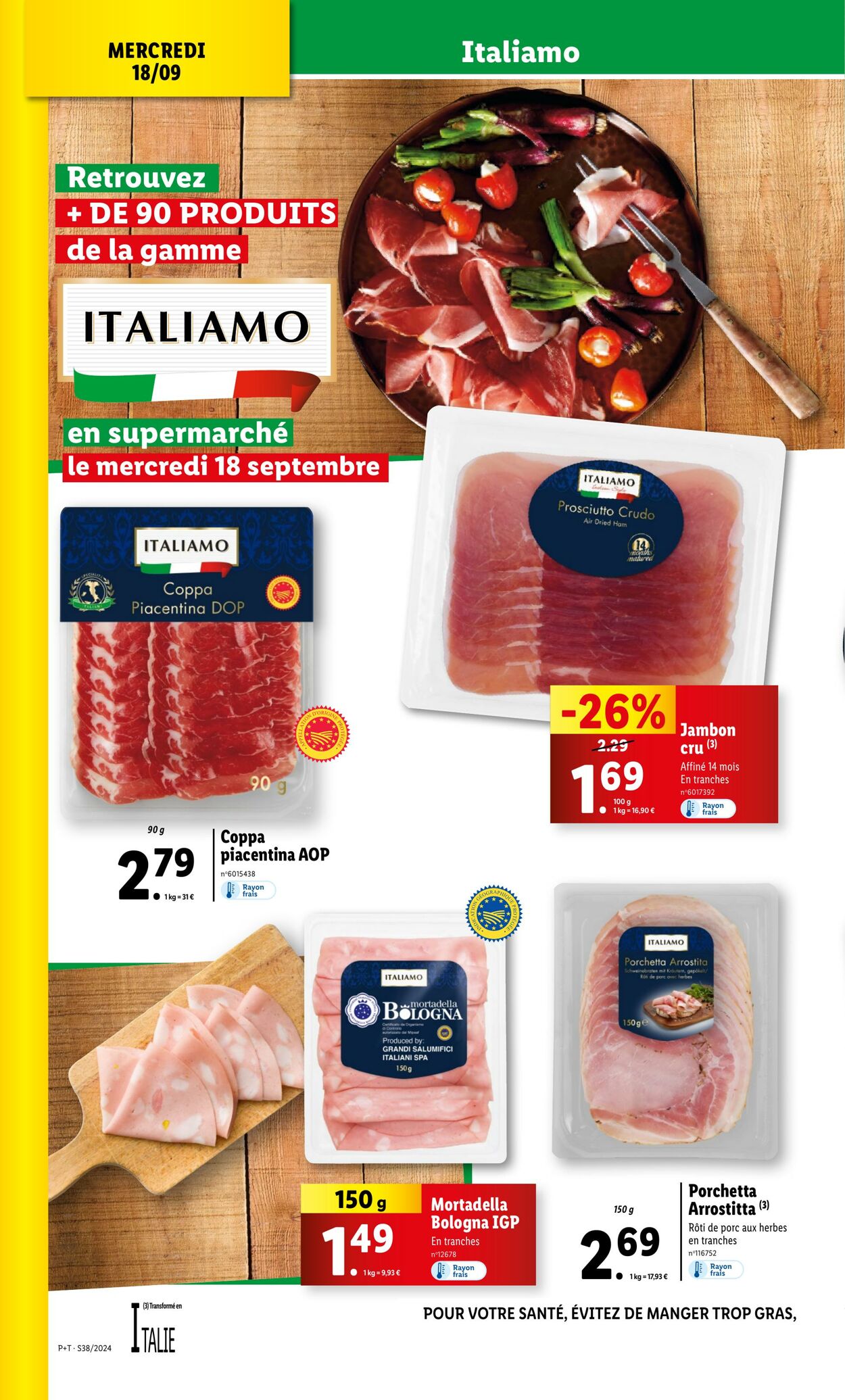 Catalogue Lidl 18.09.2024 - 24.09.2024