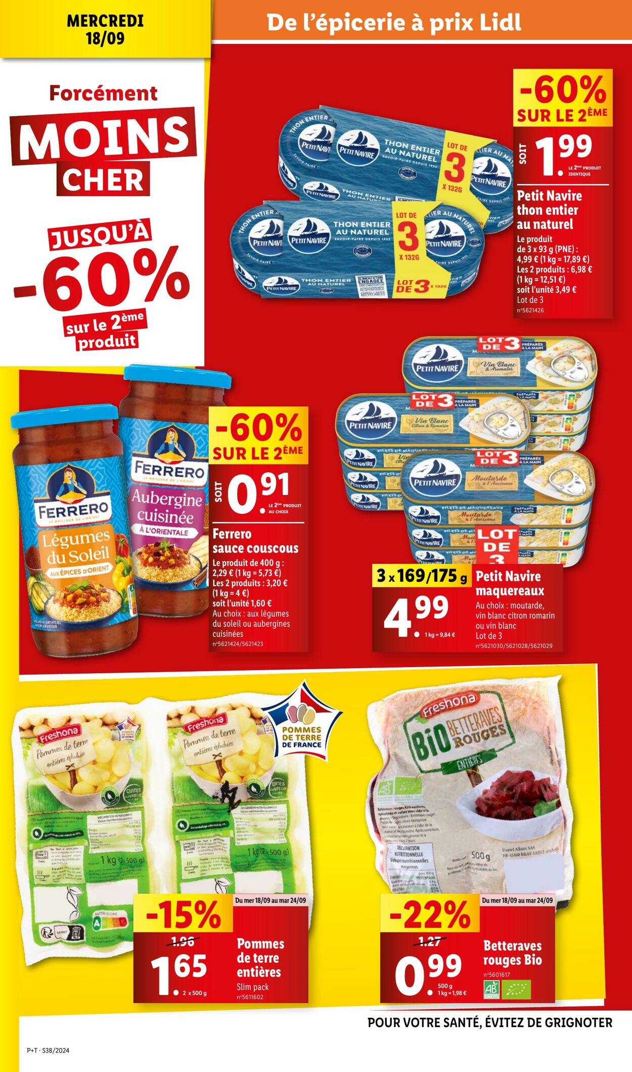 Catalogue Lidl 18.09.2024 - 24.09.2024