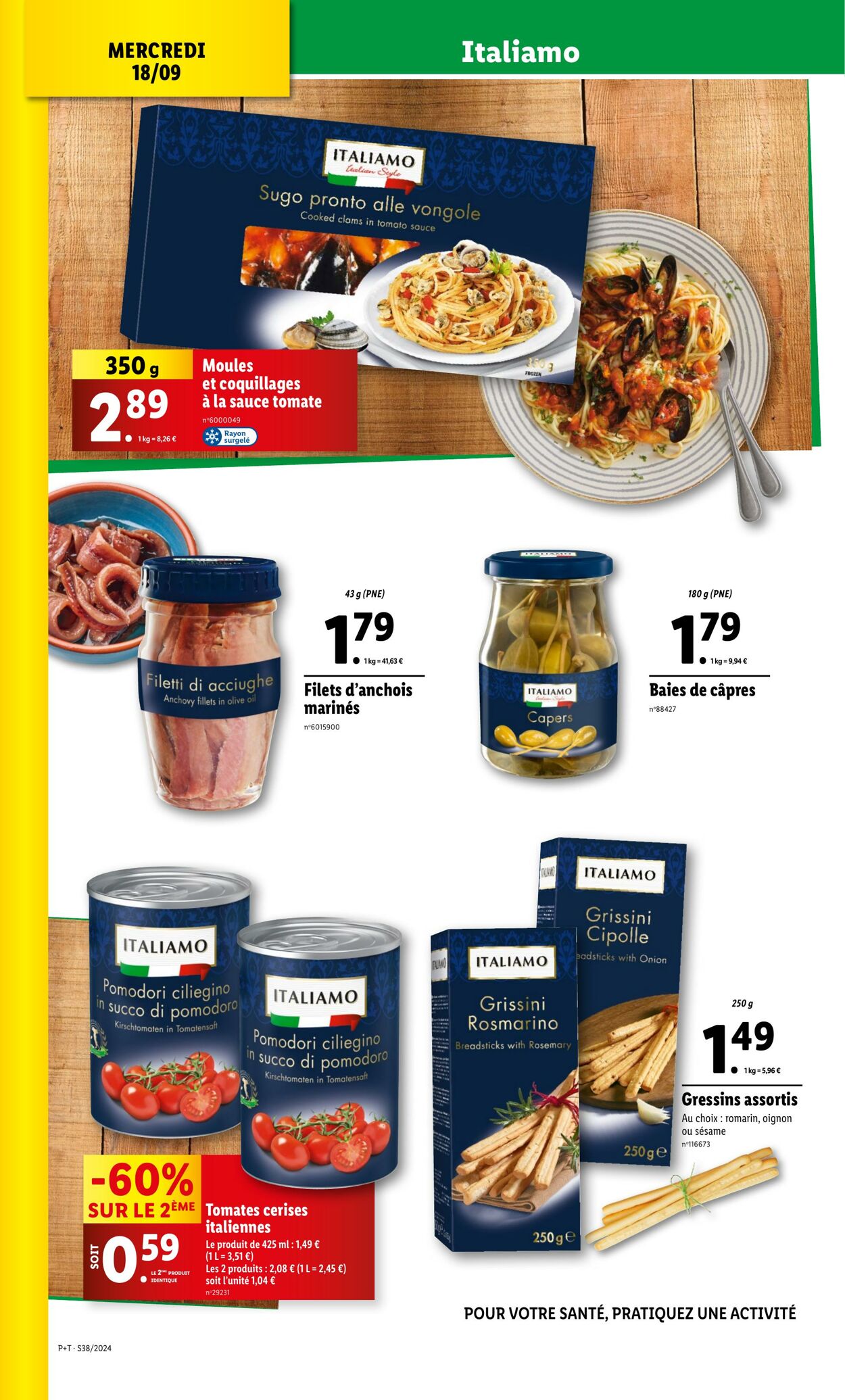 Catalogue Lidl 18.09.2024 - 24.09.2024