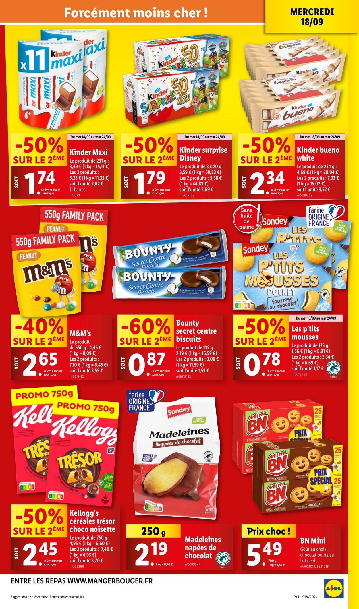 Catalogue Lidl 18.09.2024 - 24.09.2024