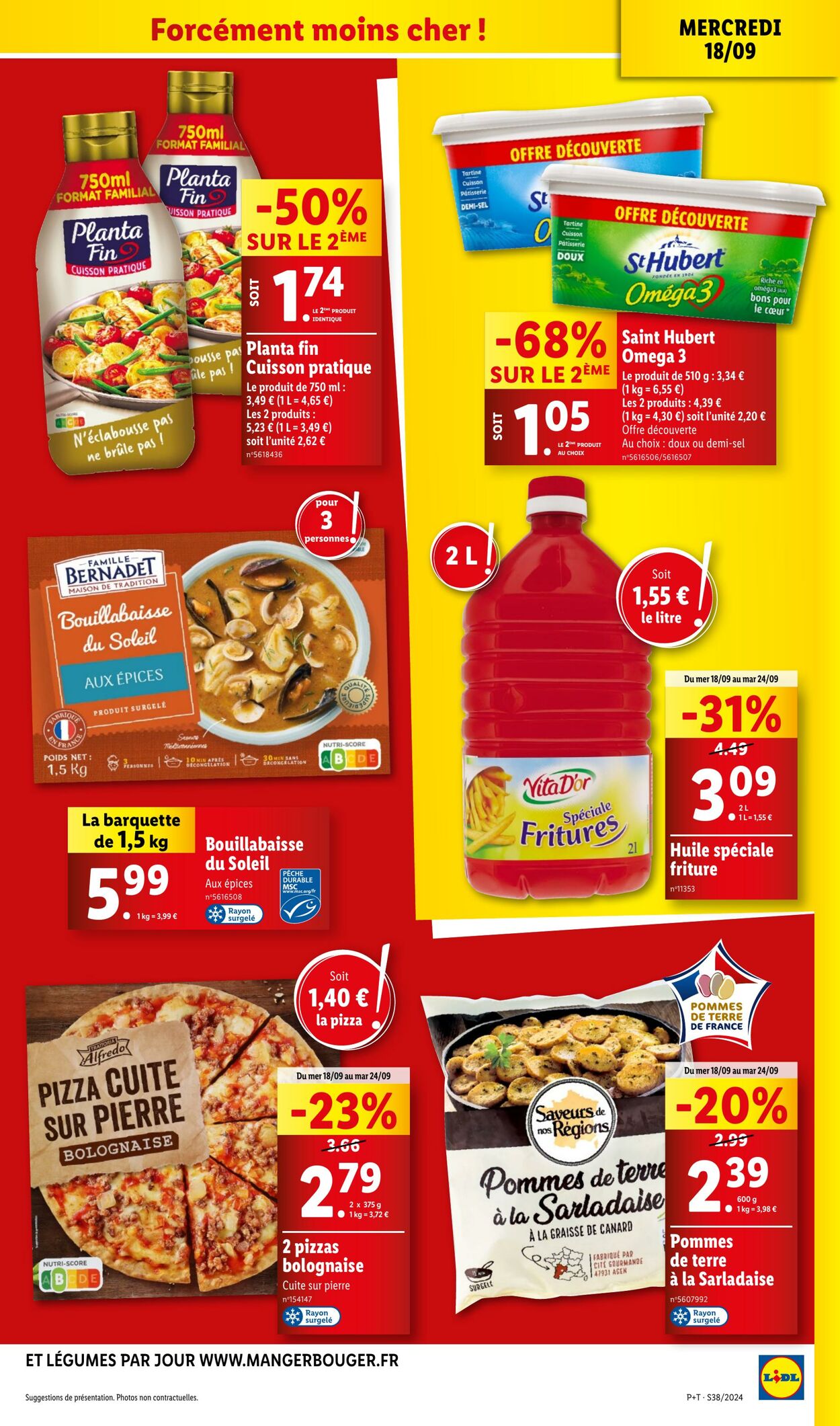 Catalogue Lidl 18.09.2024 - 24.09.2024