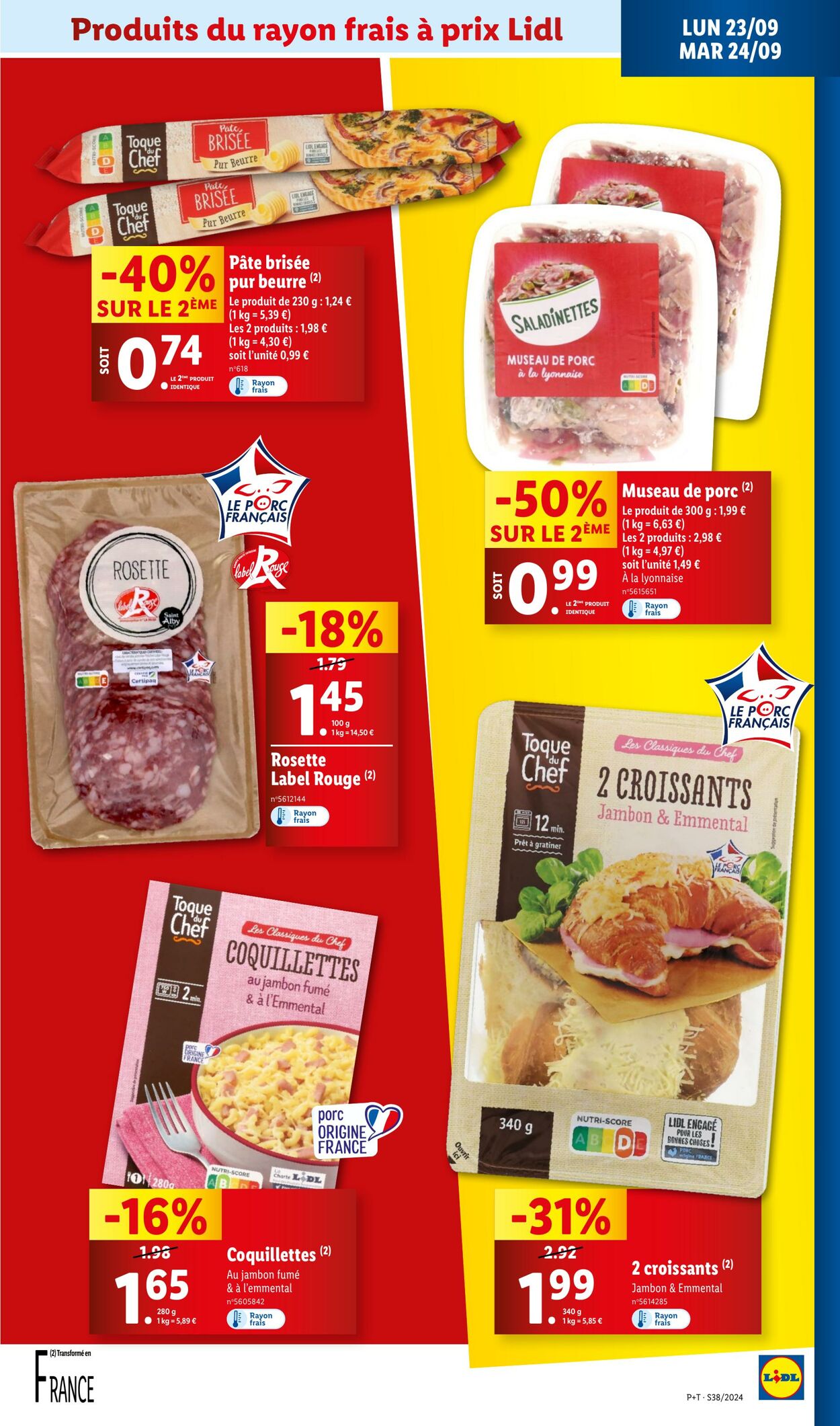 Catalogue Lidl 18.09.2024 - 24.09.2024