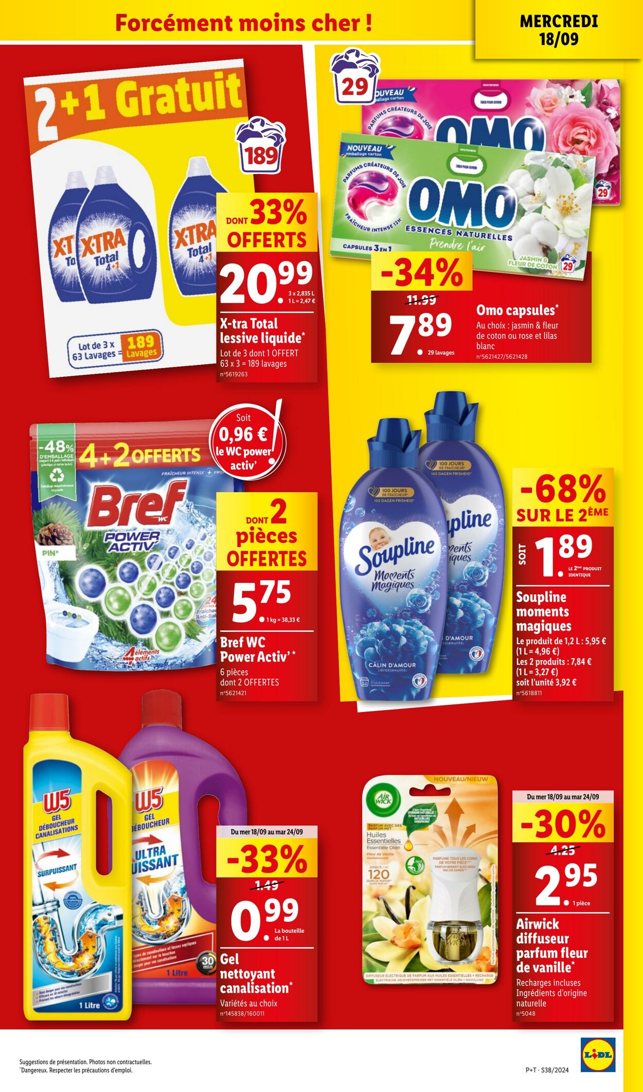 Catalogue Lidl 18.09.2024 - 24.09.2024