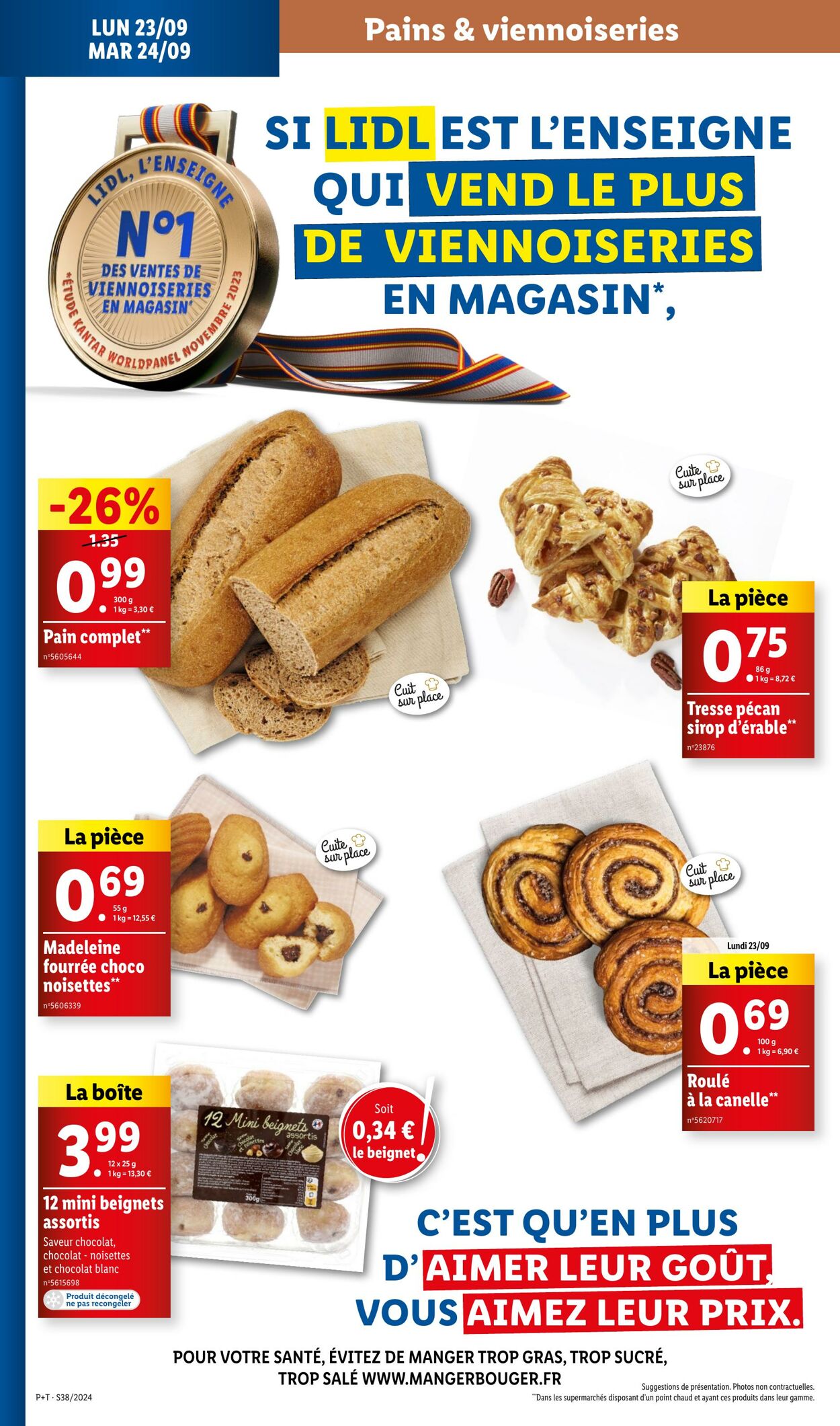 Catalogue Lidl 18.09.2024 - 24.09.2024