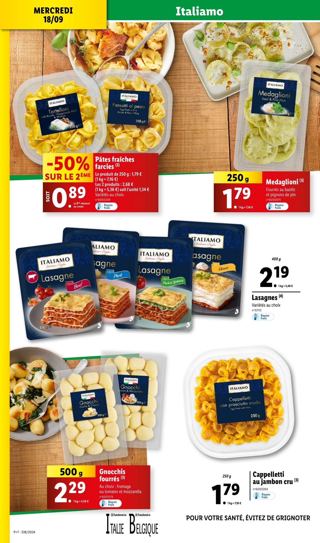 Catalogue Lidl 18.09.2024 - 24.09.2024