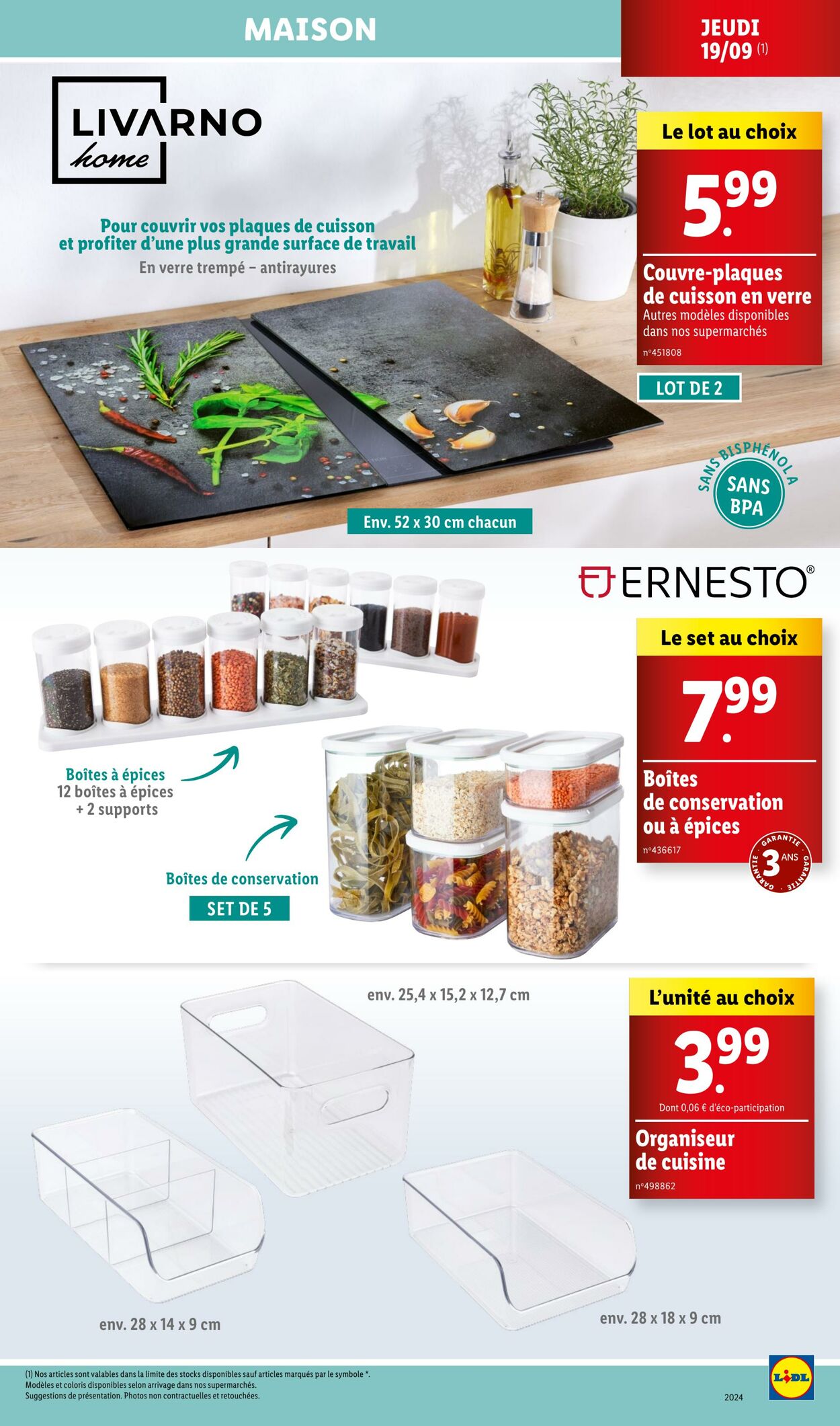 Catalogue Lidl 18.09.2024 - 24.09.2024