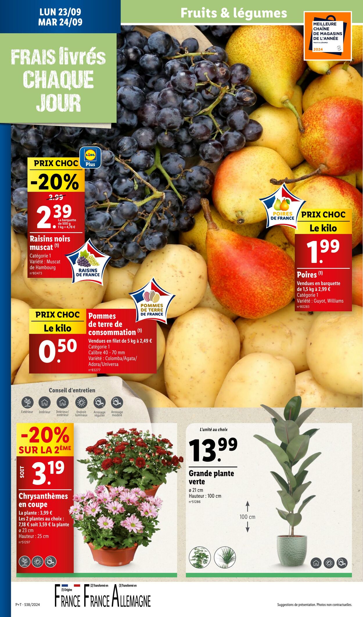 Catalogue Lidl 18.09.2024 - 24.09.2024