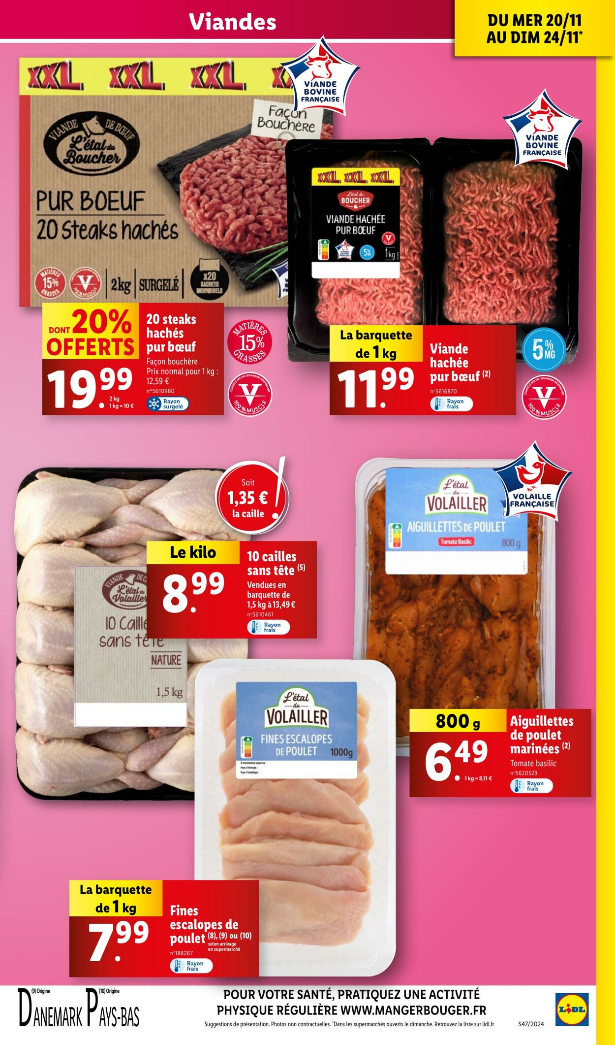 Catalogue Lidl 20.11.2024 - 26.11.2024