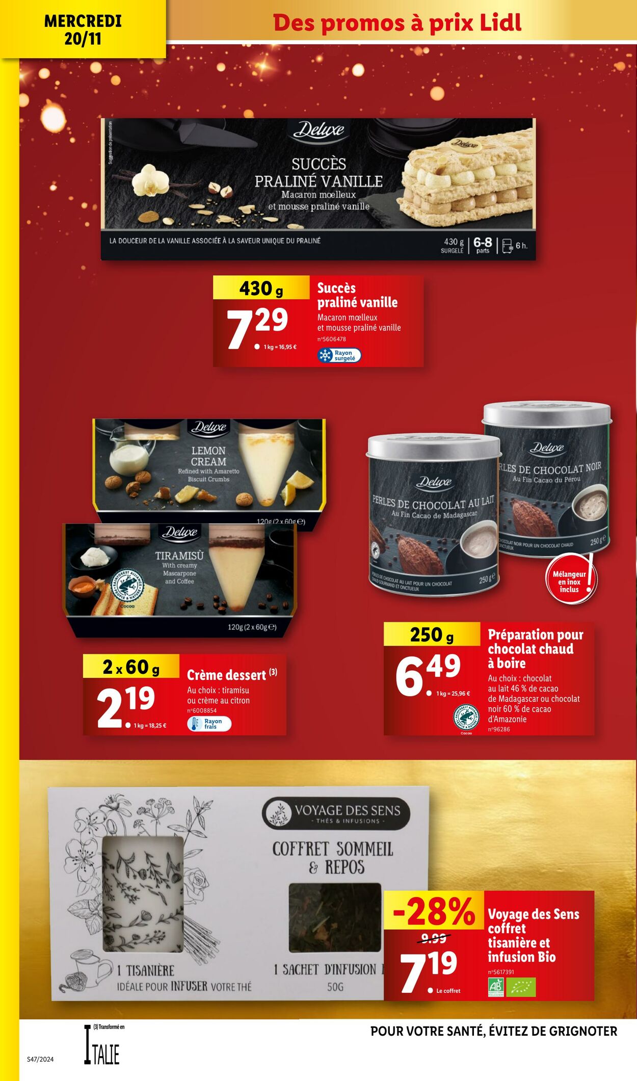 Catalogue Lidl 20.11.2024 - 26.11.2024