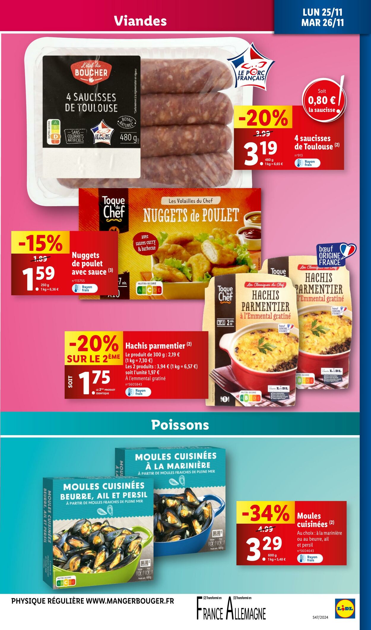 Catalogue Lidl 20.11.2024 - 26.11.2024