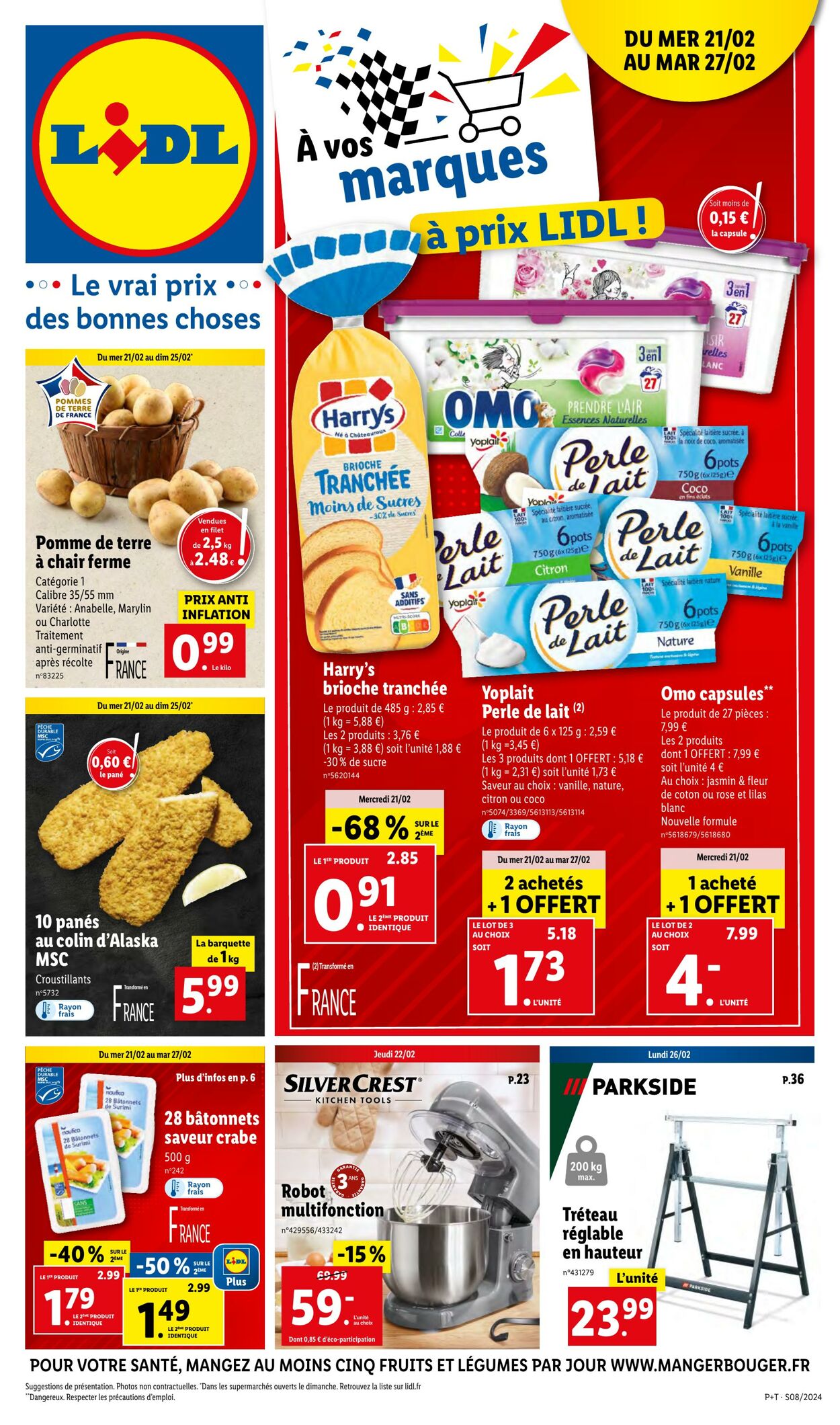 Lidl Catalogue Promotionnel Valable à partir du 21.02 au 27.02 Page