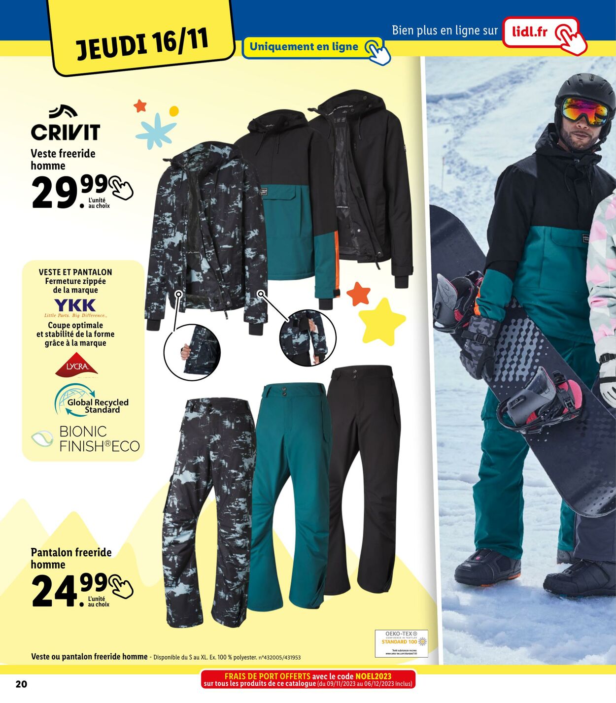 Catalogue Lidl 09.11.2023 - 04.12.2023