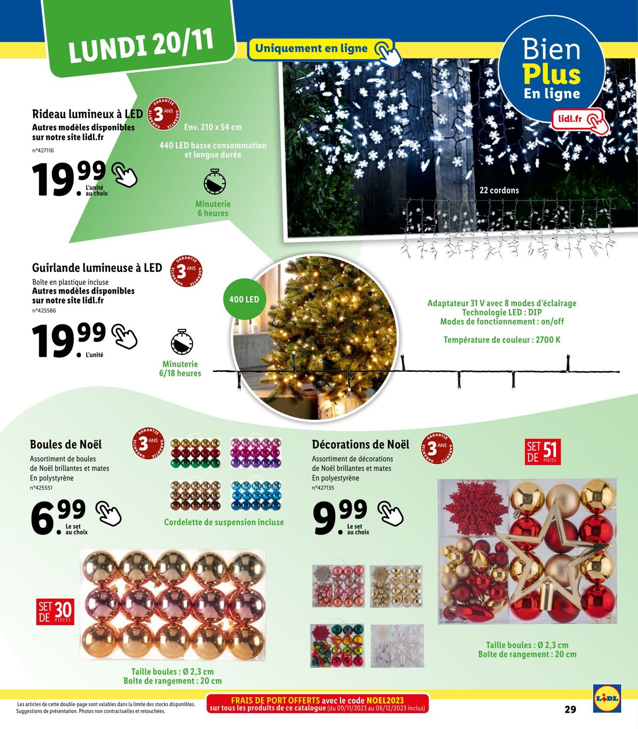 Catalogue Lidl 09.11.2023 - 04.12.2023