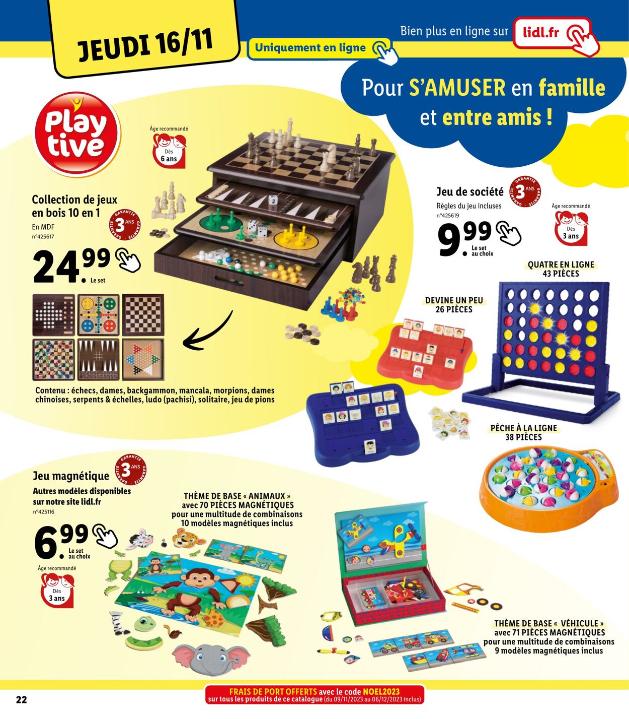 Catalogue Lidl 09.11.2023 - 04.12.2023