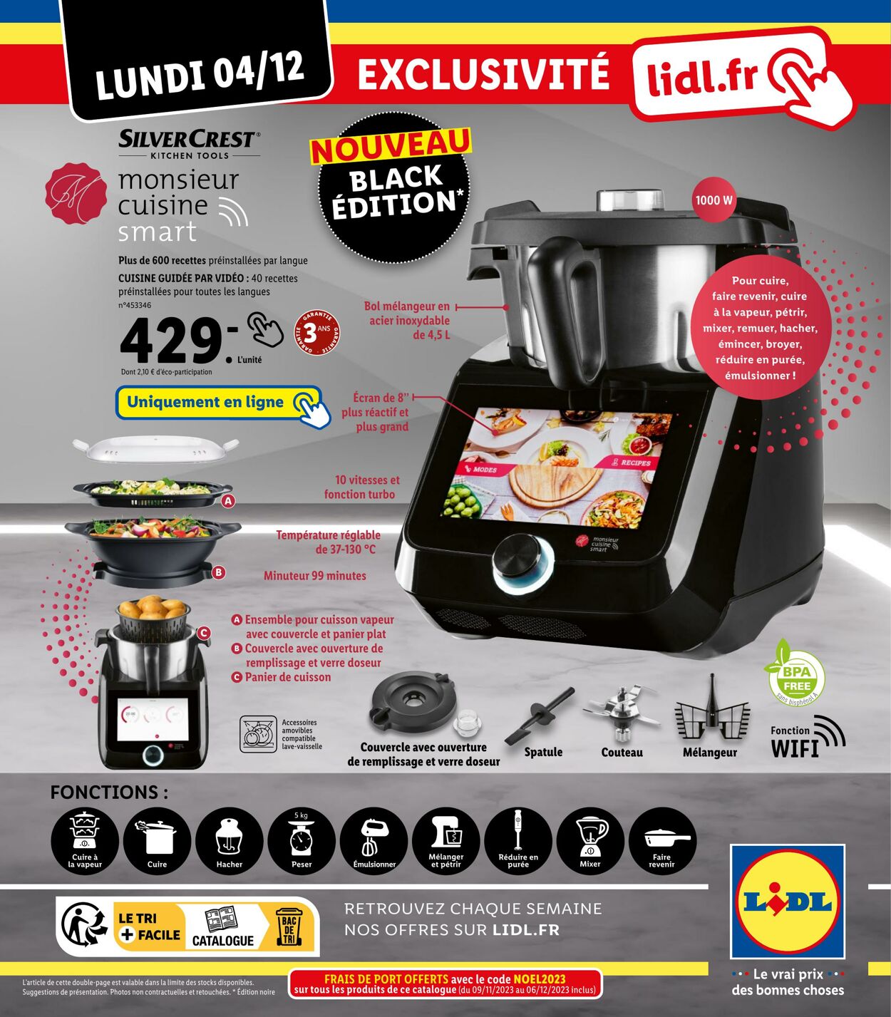 Catalogue Lidl 09.11.2023 - 04.12.2023