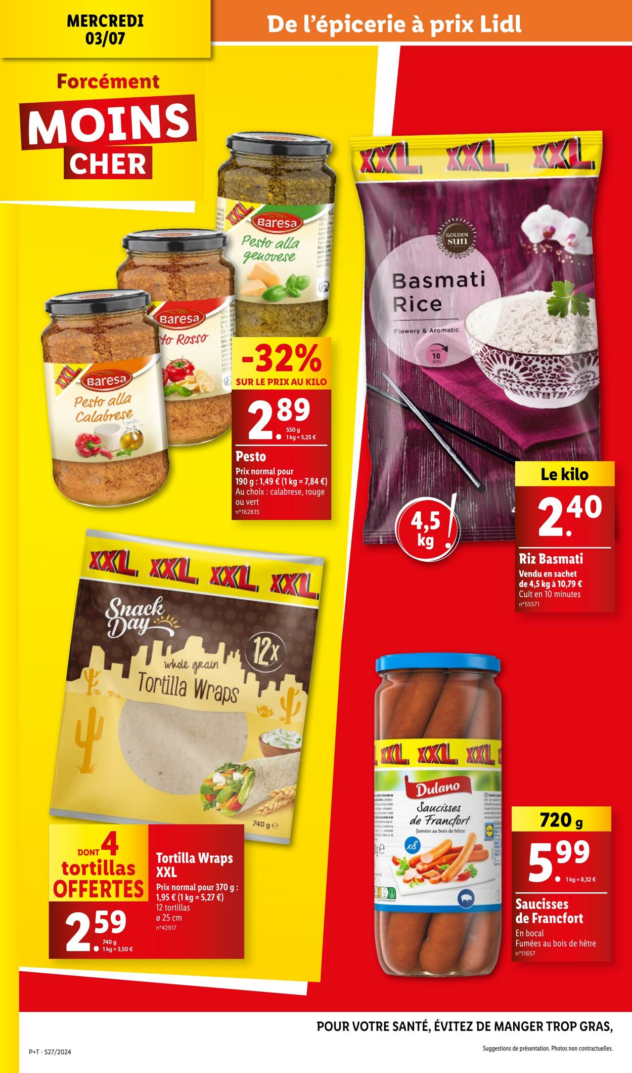 Catalogue Lidl 03.07.2024 - 09.07.2024