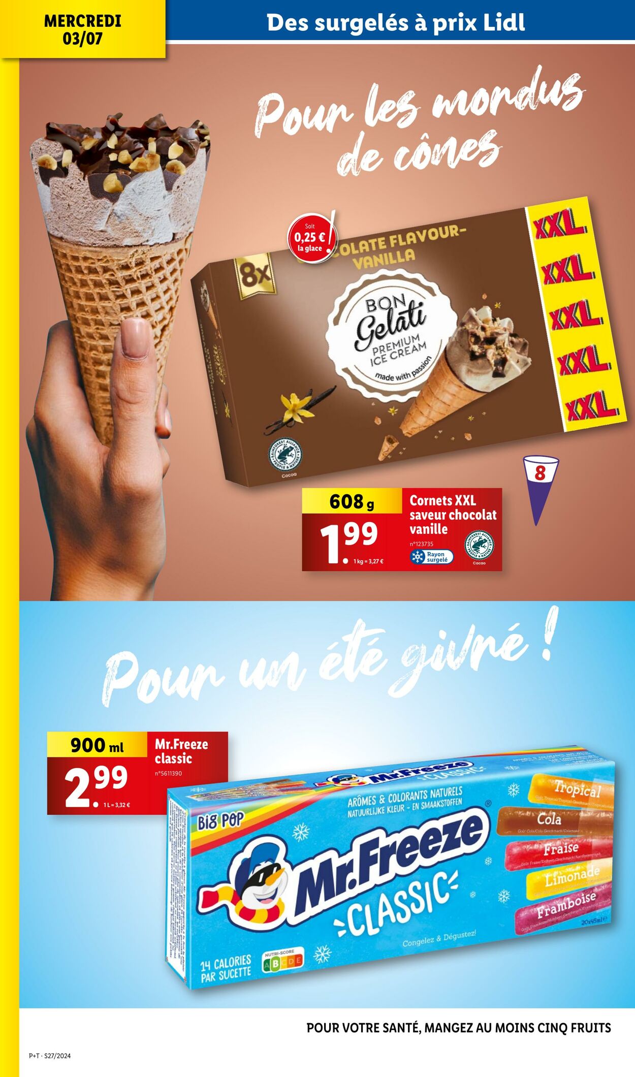 Catalogue Lidl 03.07.2024 - 09.07.2024