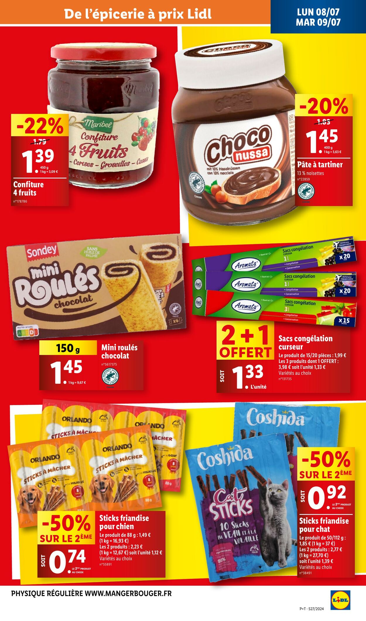 Catalogue Lidl 03.07.2024 - 09.07.2024