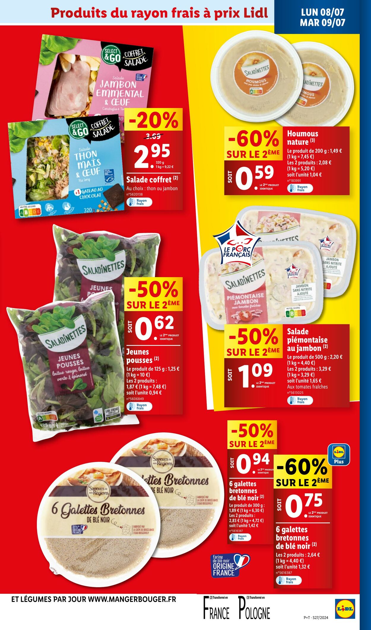 Catalogue Lidl 03.07.2024 - 09.07.2024