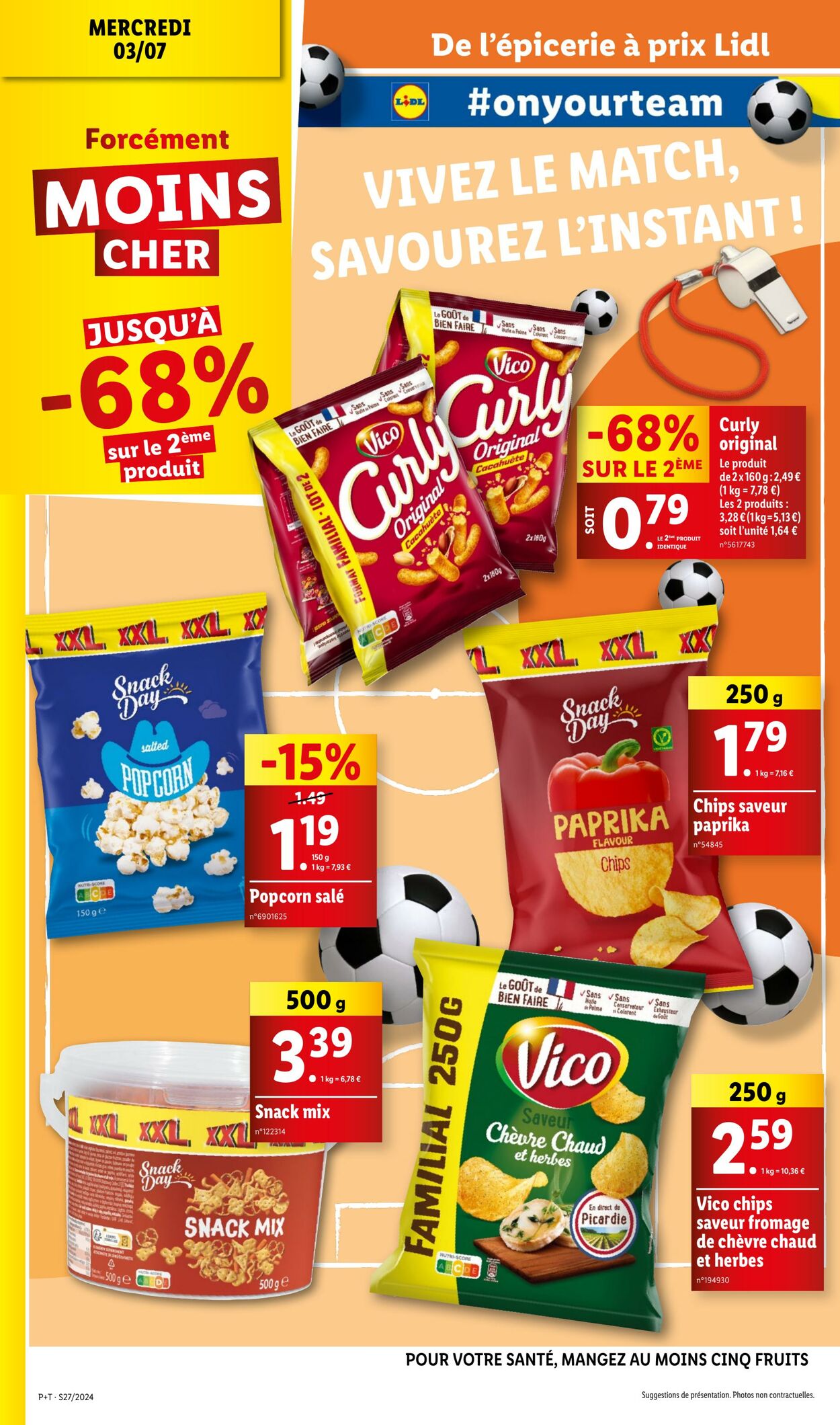 Catalogue Lidl 03.07.2024 - 09.07.2024