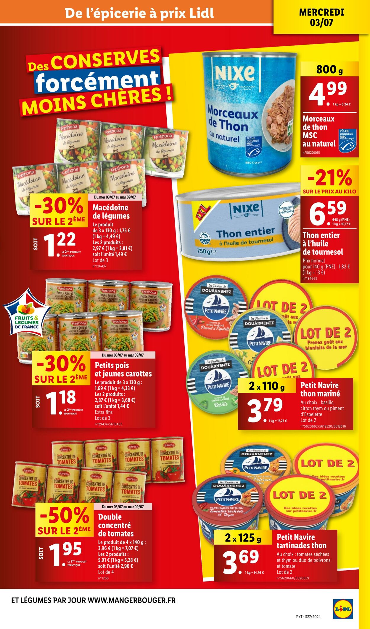 Catalogue Lidl 03.07.2024 - 09.07.2024