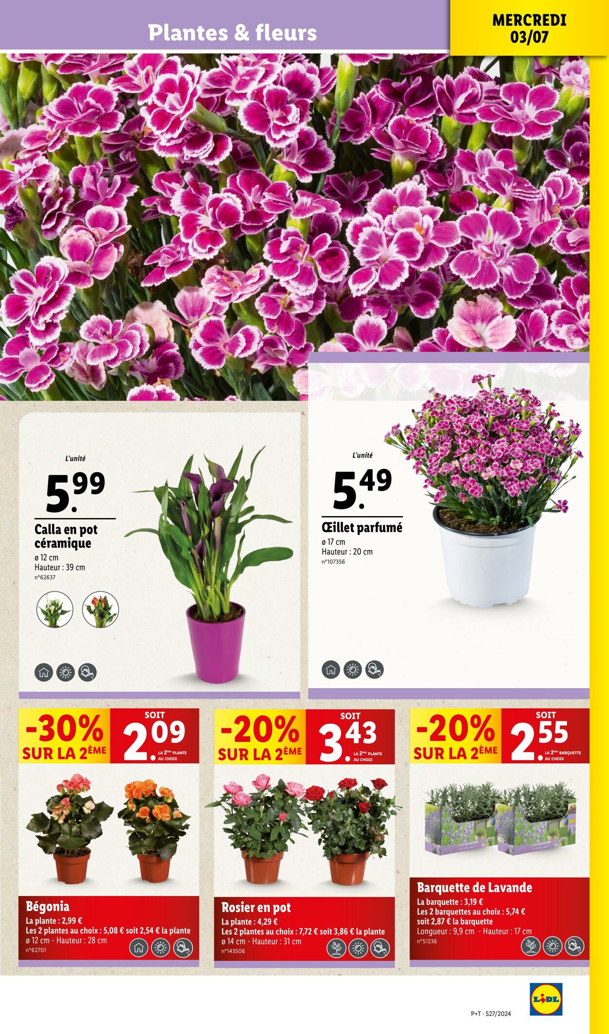 Catalogue Lidl 03.07.2024 - 09.07.2024