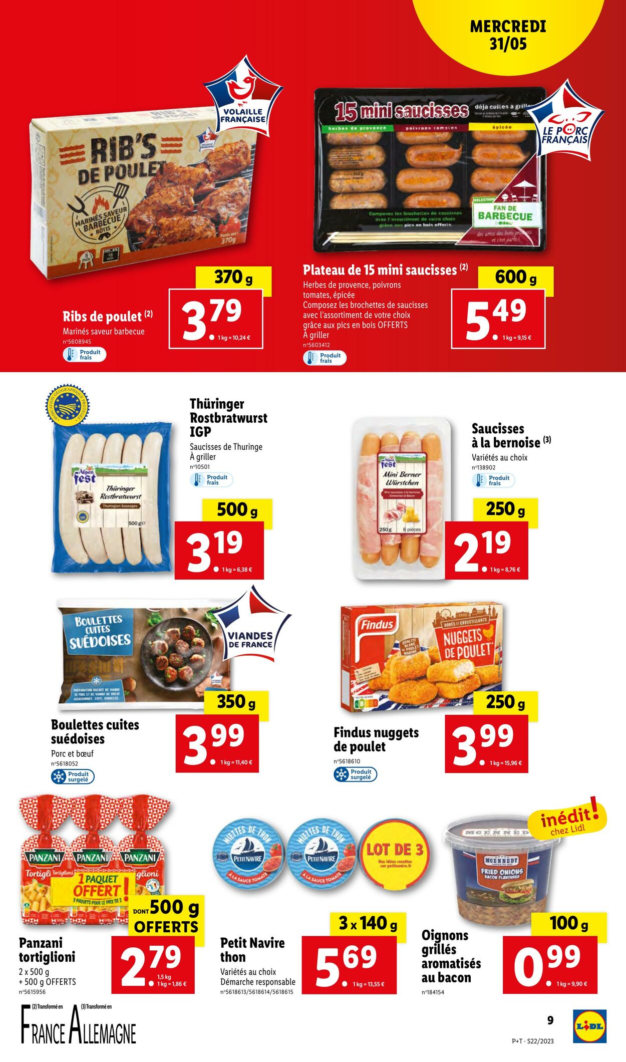 Catalogue Lidl 31.05.2023 - 06.06.2023