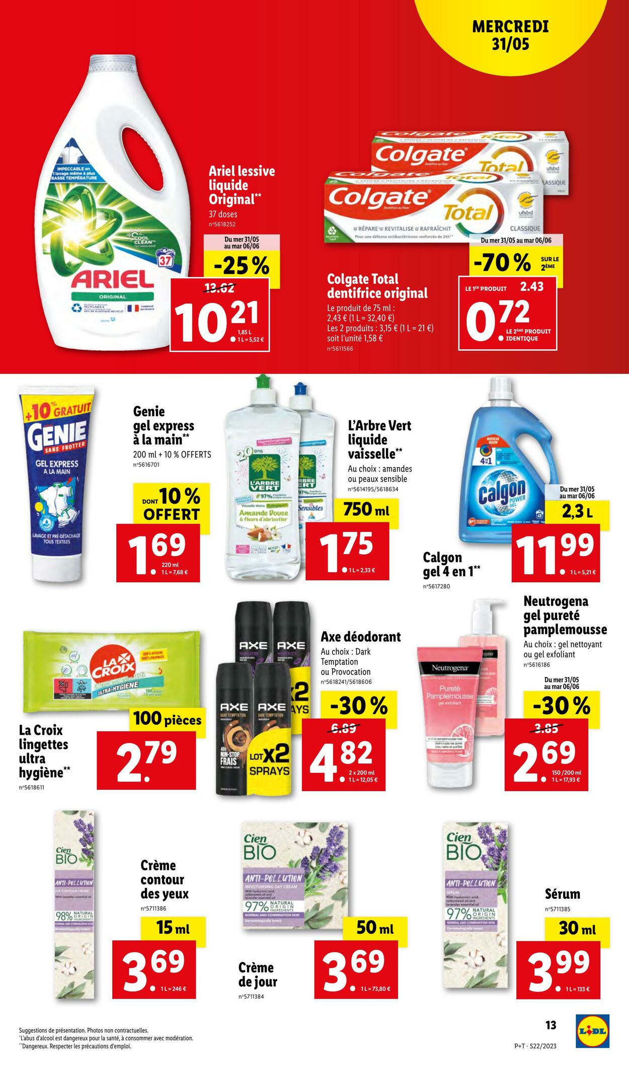 Catalogue Lidl 31.05.2023 - 06.06.2023