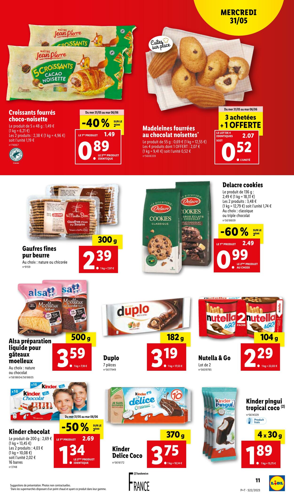 Catalogue Lidl 31.05.2023 - 06.06.2023