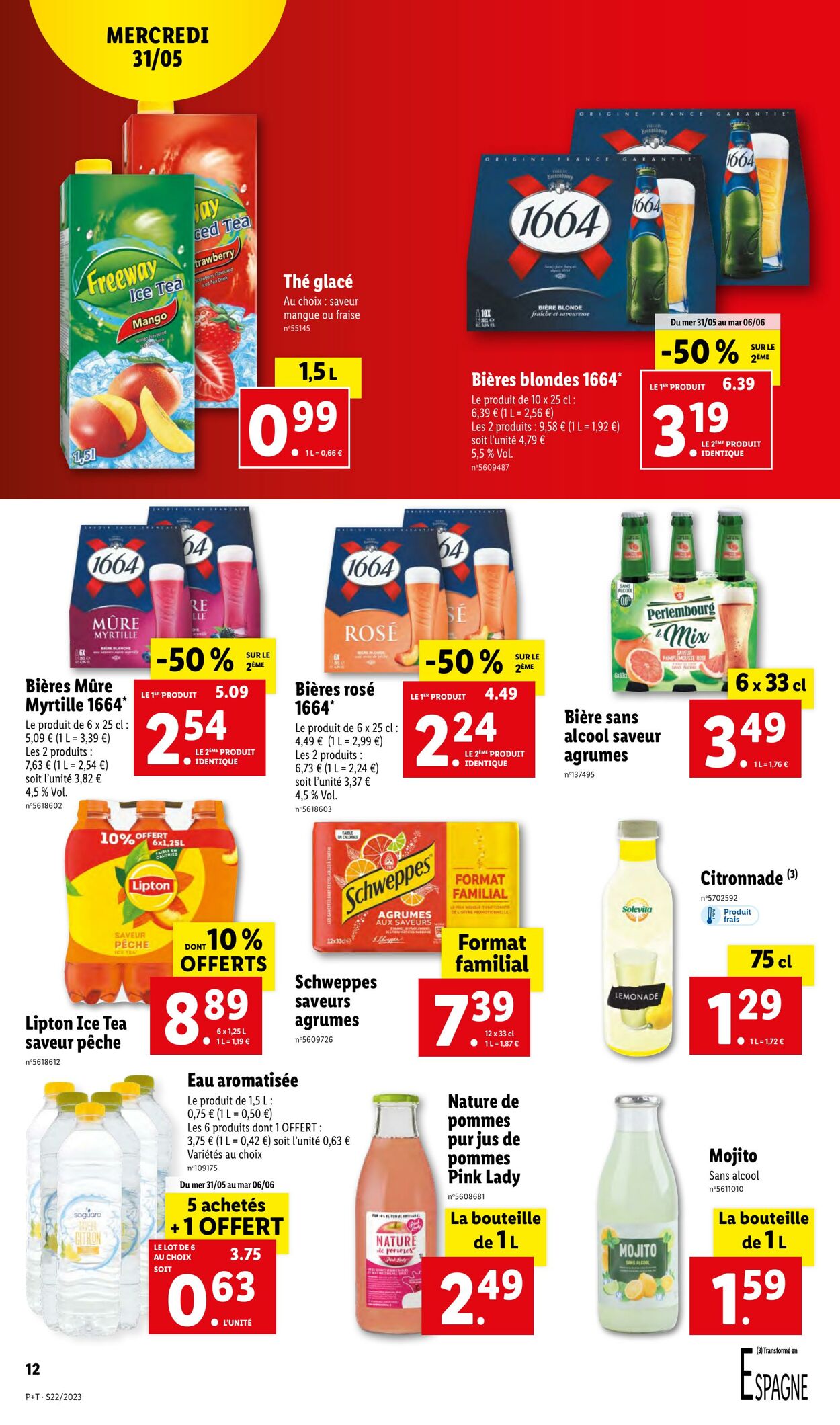 Catalogue Lidl 31.05.2023 - 06.06.2023