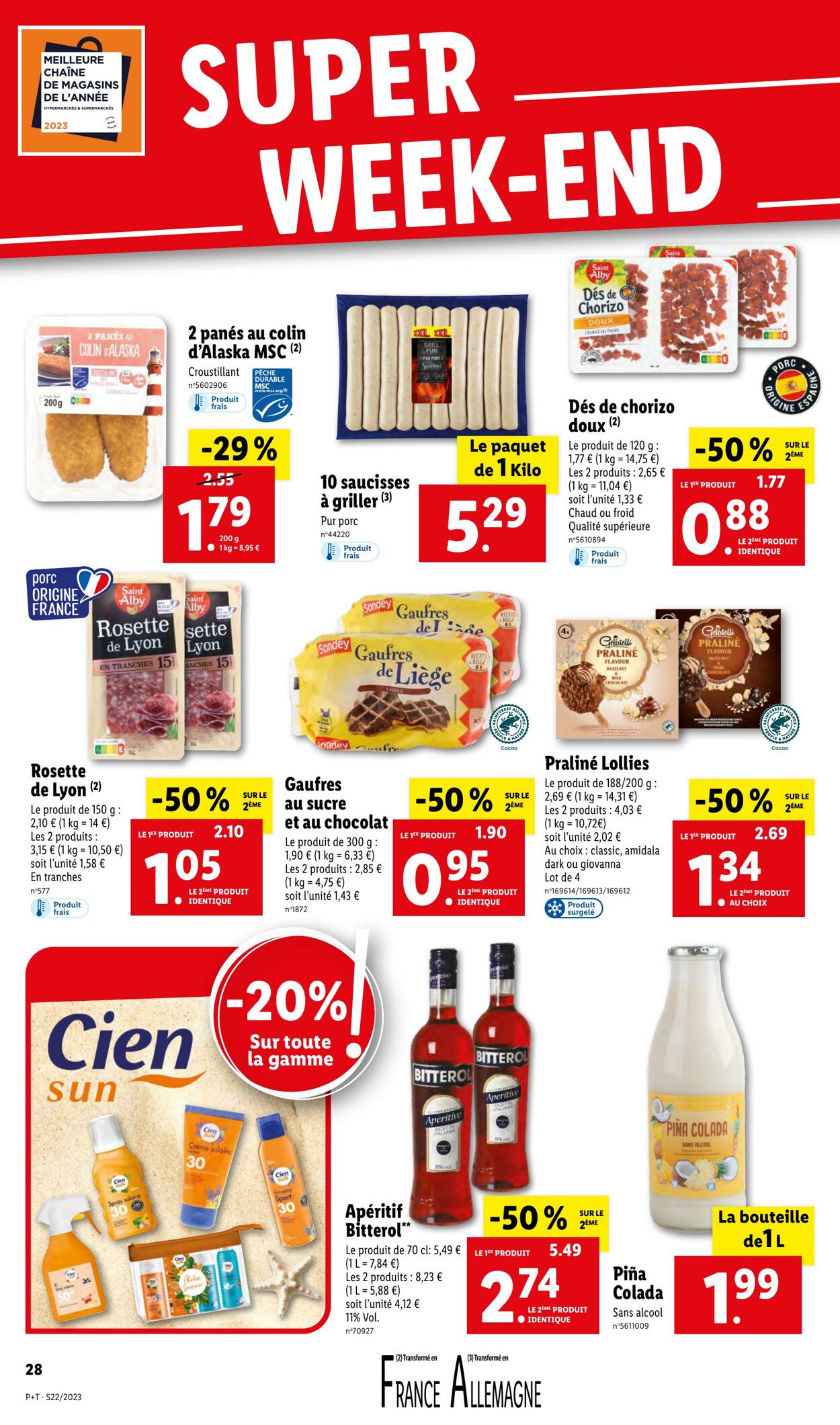 Catalogue Lidl 31.05.2023 - 06.06.2023