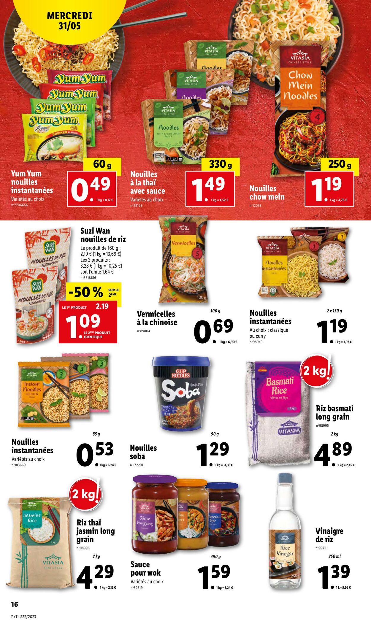 Catalogue Lidl 31.05.2023 - 06.06.2023