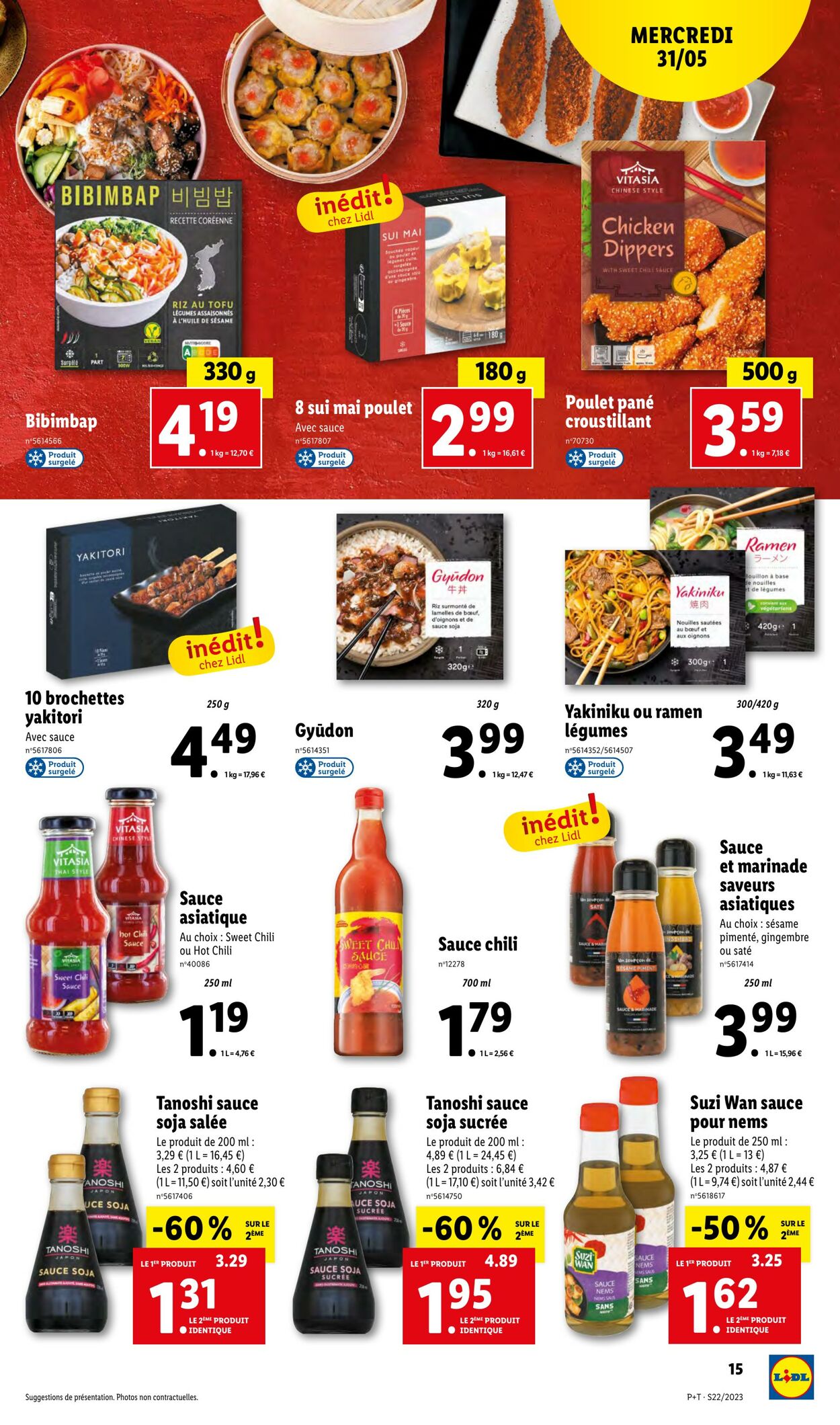 Catalogue Lidl 31.05.2023 - 06.06.2023