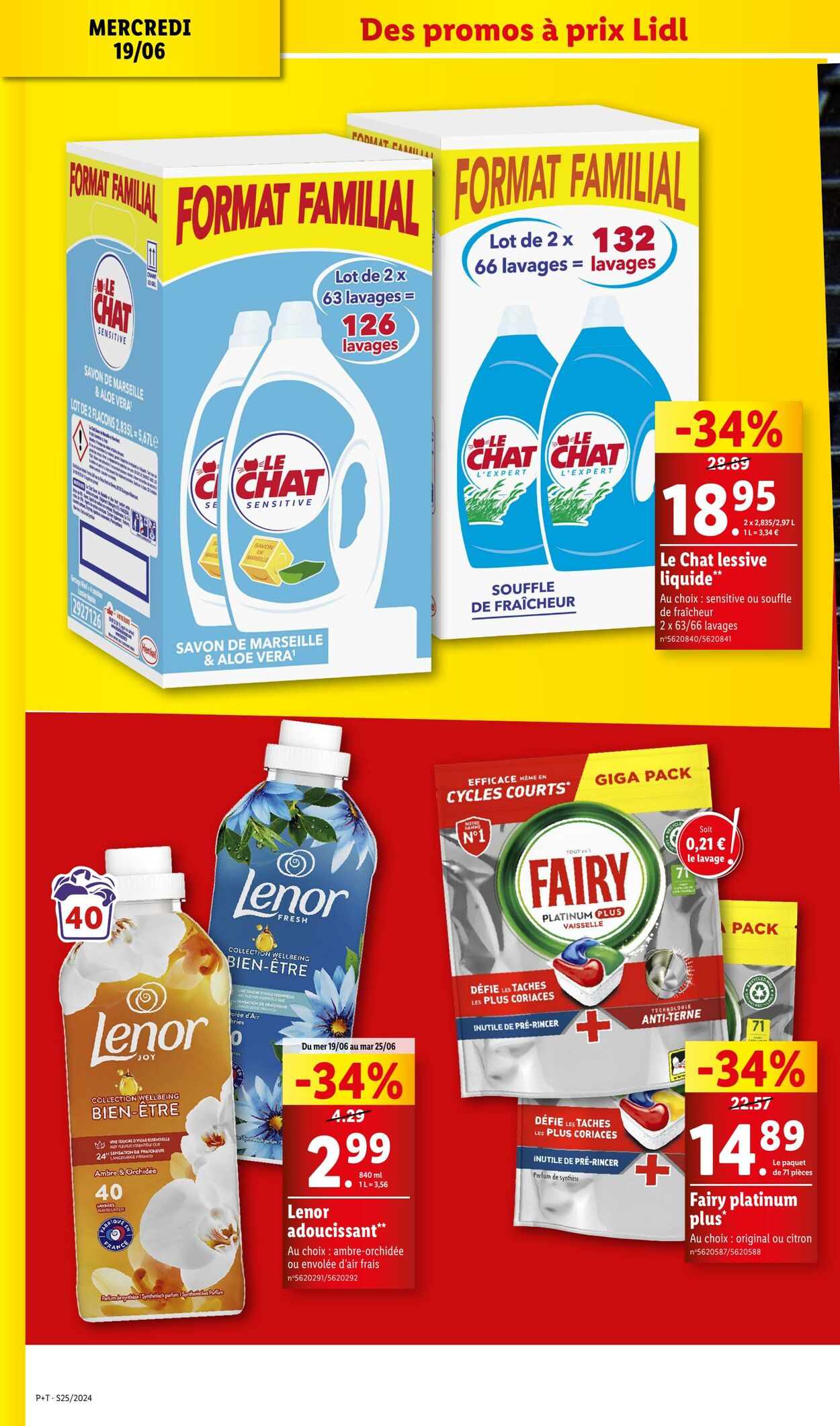 Catalogue Lidl 19.06.2024 - 25.06.2024